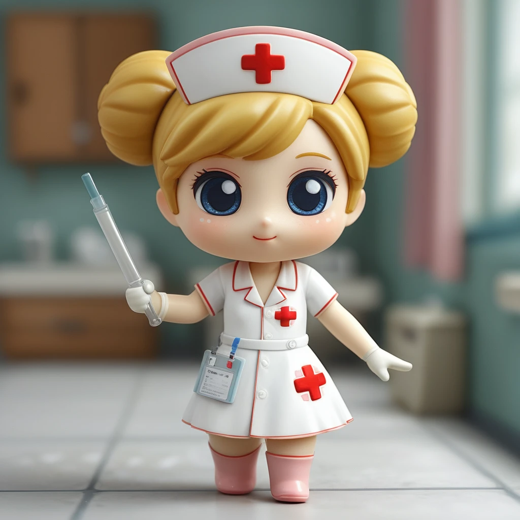 chibi nurse, highly detailed <lora:chibi-p:.8>