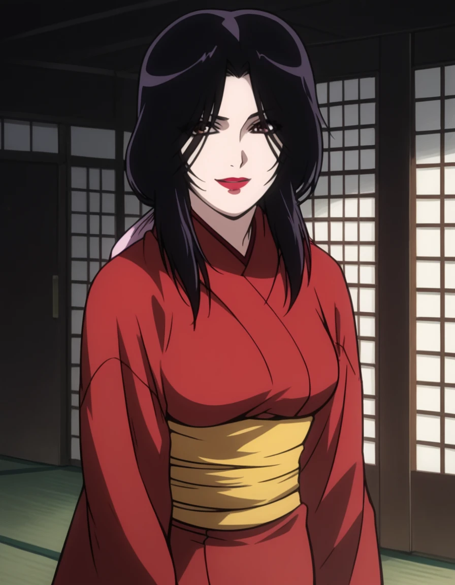 Akeginu (朱絹) - Basilisk: Kouga Ninpou Chou (バジリスク 甲賀忍法帖) - COMMISSION anime s1