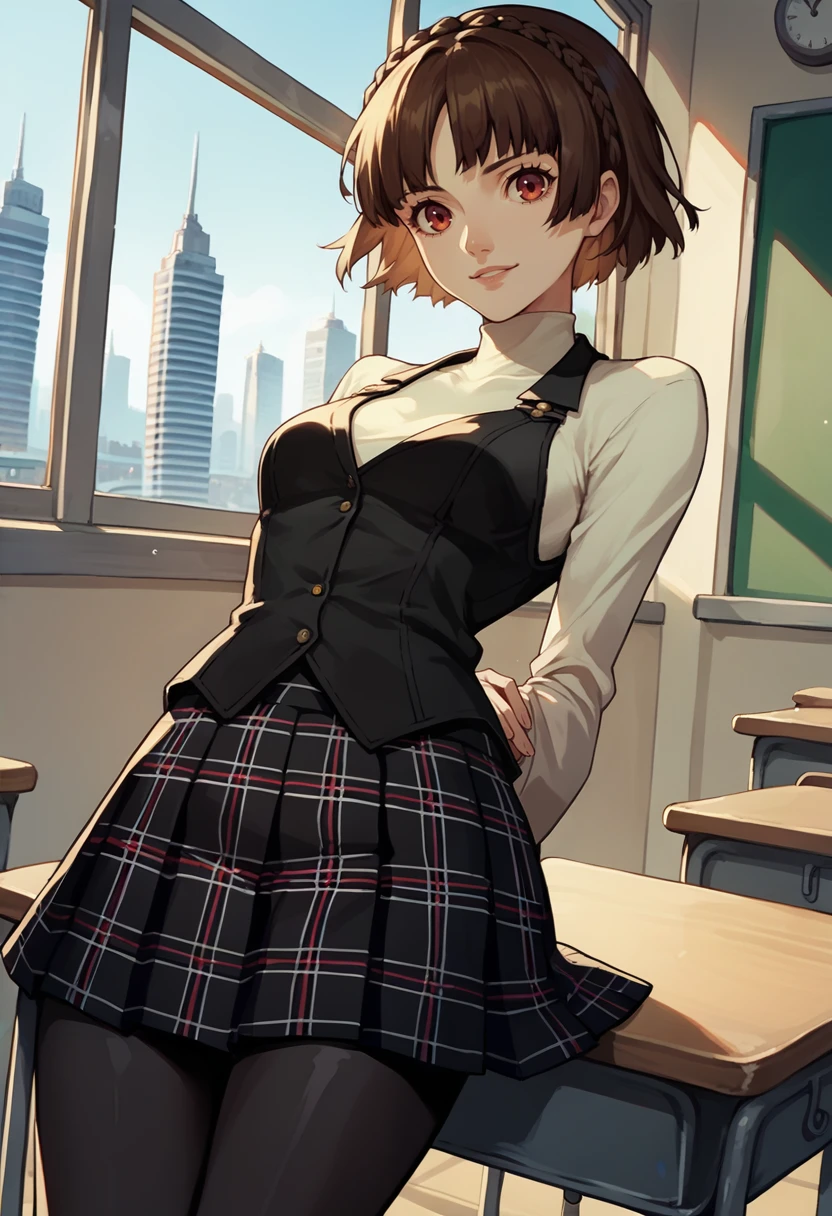 Makoto Niijima, 9 outfits (Persona 5) [Pony Diffusion] v1.0