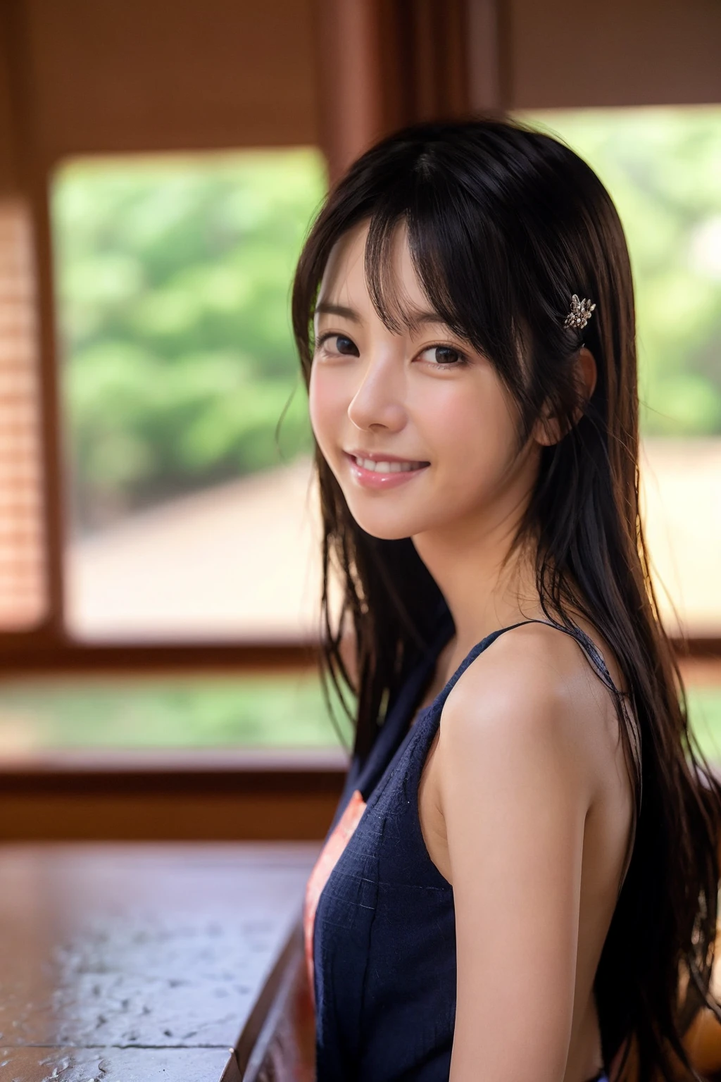 <lora:Karen_Kaede_kk-000009:0.9>,1girl,solo,light smile,realistic,photorealistic,ultra detailed,looking to the viewer,upper body,
karen kaede,