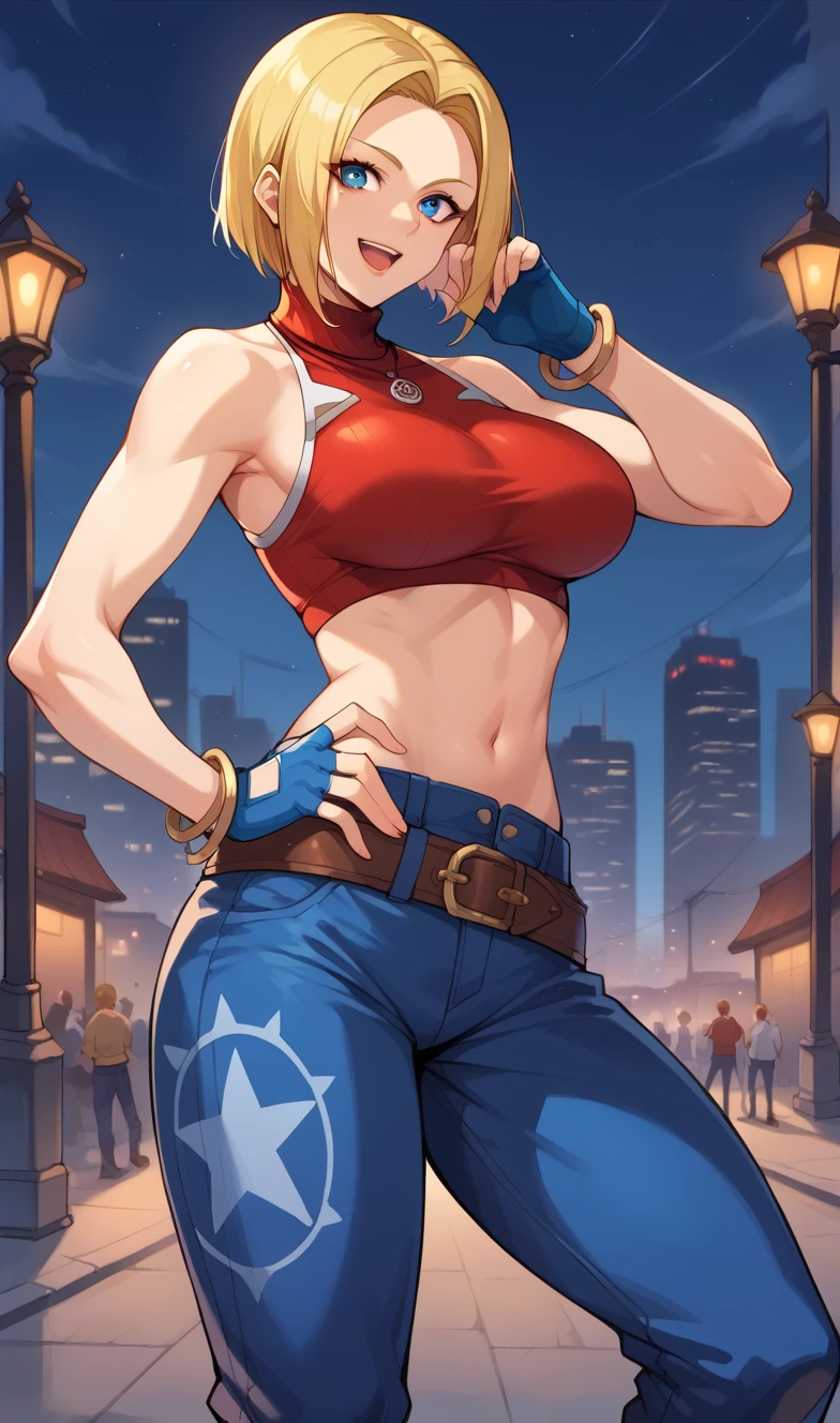 The King of Fighters - Blue Mary l Pony XL (2 Outfits) v1.0