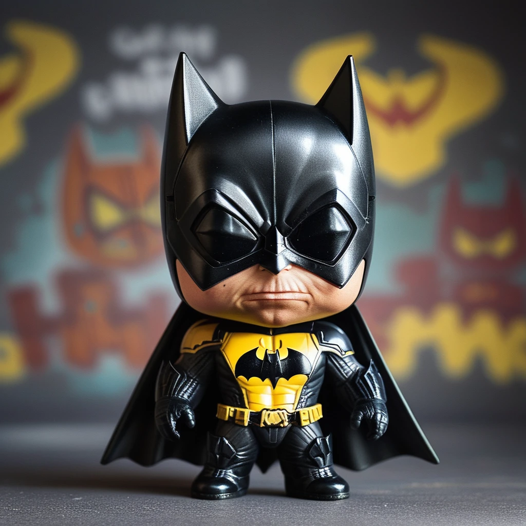 chibi, batman, highly detailed, cinematic <lora:chibi-p:.7>
