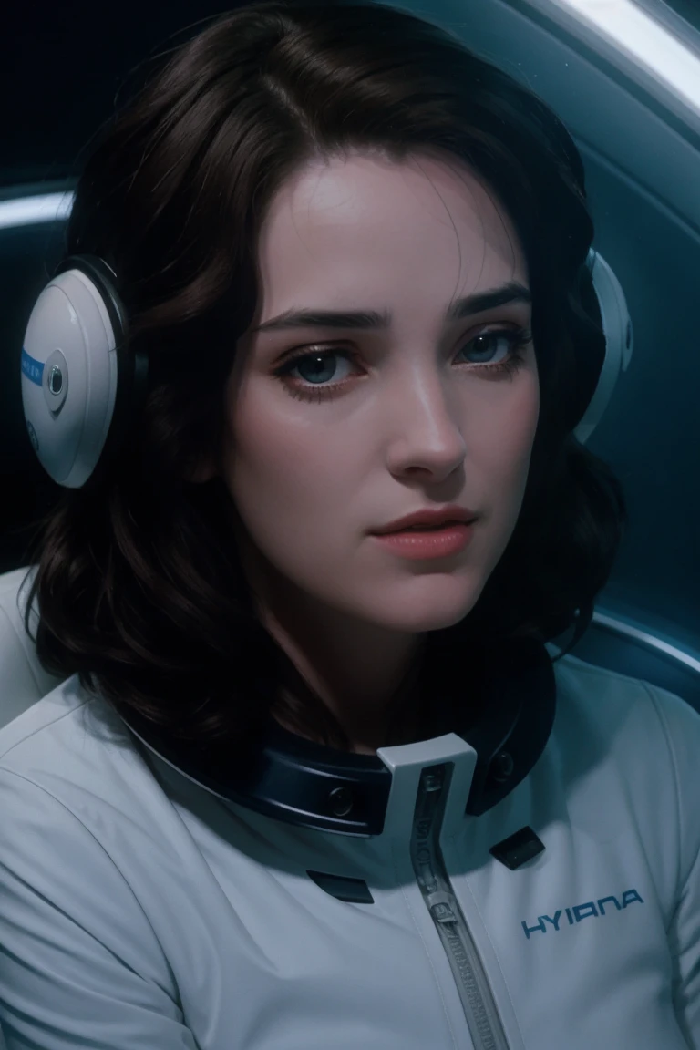 <lora:winona-08:0.6>,,winona , , photo of a woman,  , white space suit, inside spaceship, attractive, looking at viewer, hyperdetailed, closeup