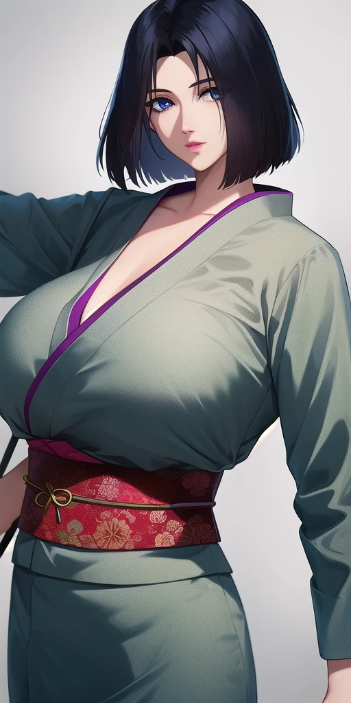 <lora:MyungV2:0.8> myung_fang_lone, huge_breasts, standing, solo, kimono, masterpiece, best_quality, detailed_face, detailed_eyes, highres, beautiful, detailed, absurdres,