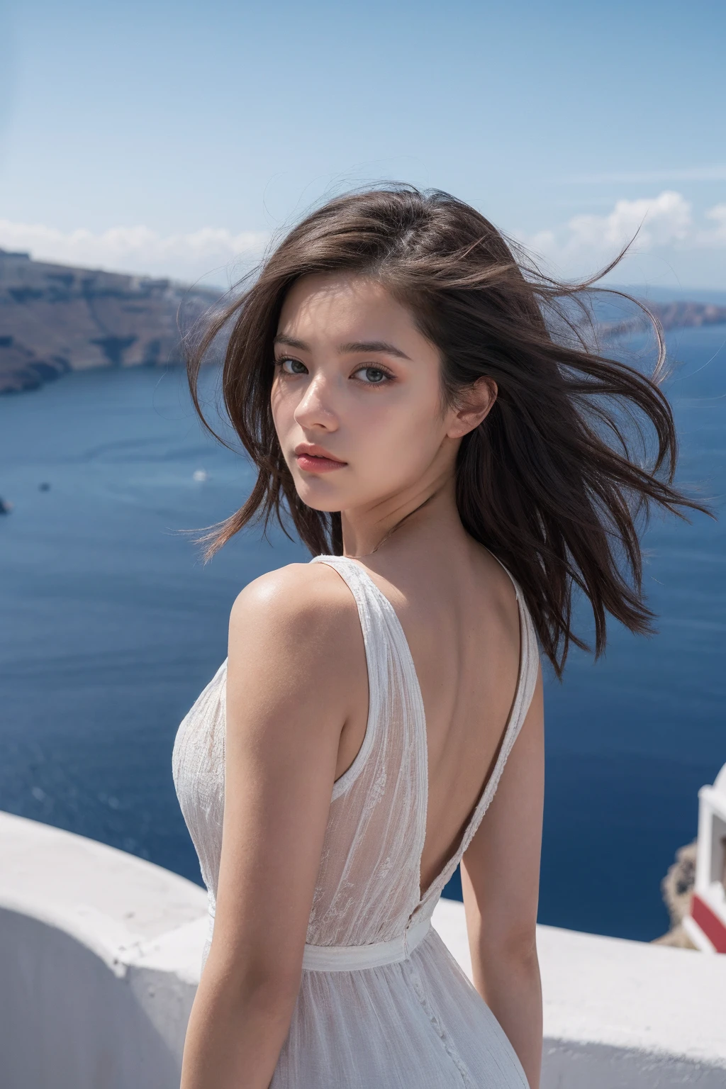 Beautiful woman,Woman standing outside in the rain, Glowing Skin, Ultimate luxury, Reflecting the rain, (she大雨でびしょ濡れになった, Standing outside next to a streetlight)), The most beautiful woman on earth, (Her hair is (soaked:1.2), she自然な輝きを放っている, Glowing Skin) , Wet long hair, (Her summer dress was soaked.), (A wet and see-through white lace mini dress),A wonderful woman, Perfect body,Medium cleavage,Narrow waist,Long legs,Sexy high heels,Her skin was wet, (Super quality节湿裙, fabric, (Raindrops visible in the air, Backlight)), (highest quality fabric texture), Matching wet clothes is the highlight, Membranous, Raindrops in the air, Water splash behind, puddle(Surreal , Wet day, atmosphere ,Soft accent lighting, Gorgeous Rembrandt-style lighting, (Rembrandt Patch)), (highest quality wet fabric texture), matte dress fabrics, Her wet hair, Surreal, decorated with long eyelashes,, Firefly color, World of Passion. Scrupulous,(Fine-grained), (最高細節肌膚紋理桃絨毛耳垂real, Water Drop) ○○ res – 超High resolution , Very high texture (Water Highlight Resolution), real的 hands and fingers – (real美丽 4k) , 8k,Extreme Detail, close, sheカメラを見つめる, Teasing, Her perfectly sculpted lips, real, Extremely realistic and natural looking lips. she, Vermeer, Artwork, attractive. pamper.Solo Female, (highest quality fabric texture), Light-colored hair, Every detail,Exquisite facial features, Masterpiece-Masterpiece○○Quality- (highest quality) ,Leica Film, High quality○○details~○○Super detailed(Super quality ), real的, Very detailed(Very detailed) , Scrupulous, (最高细节Water Dropreal)○○ 解析度 – ○○ 解析度超High resolution(High resolution)