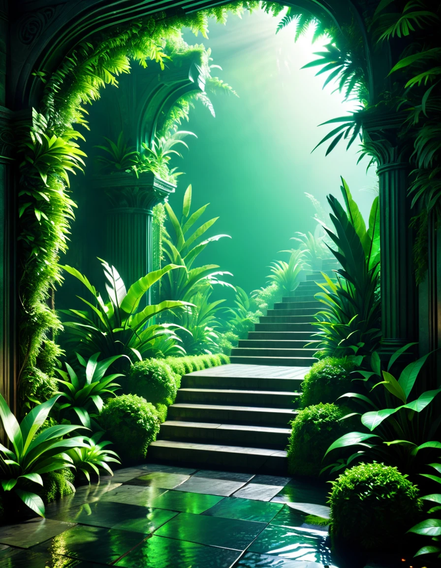 demiurge250, stepper system cultural adornment Nightwave Lush greenery, Full Depth Clarity