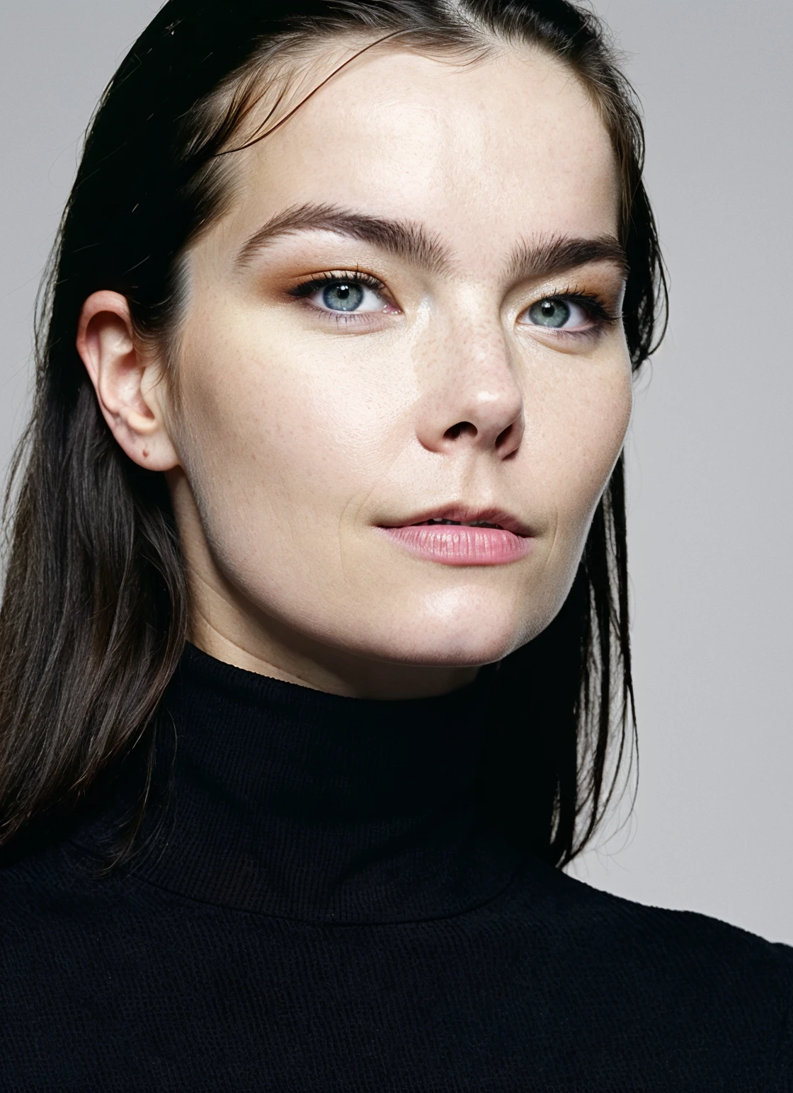 A stunning intricate full color portrait of (sks woman:1), wearing a black turtleneck, epic character composition, sharp focus, natural lighting, f2, 35mm, film grain,
Smirk, machine face, fine details, realistic shaded, intricate, elegant,
<lora:locon_perfecteyes_v1_from_v1_64_32:0.2> perfecteyes,
(metart), best quality, ultra high res, 8K, raw,
(highly detailed skin:1.2),, <lora:locon_bjork_v1_from_v1_64_32:0.7> <lora:lora-small-bjork-v1:0.65>