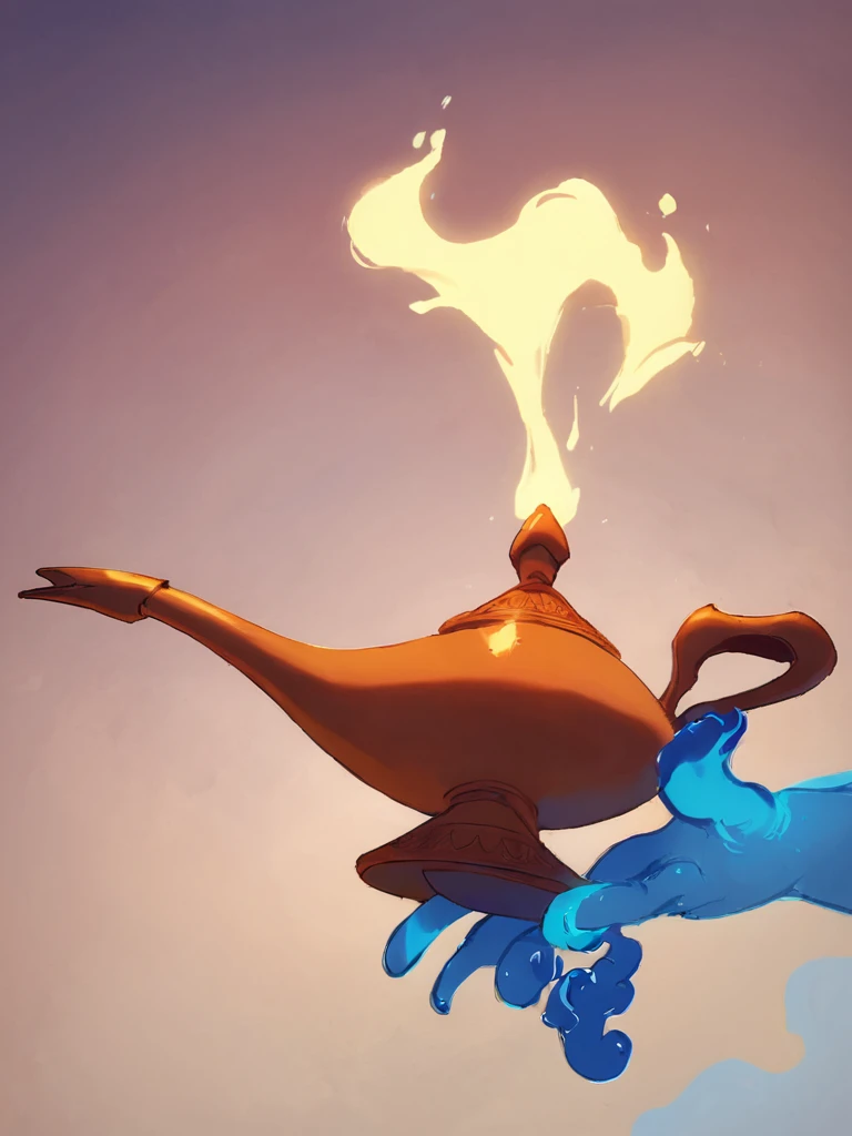score_9, score_8_up, score_8, score_7_up, volumetric lighting, magic lamp, 1other, <lora:aladdin_pony_v1:0.9>
