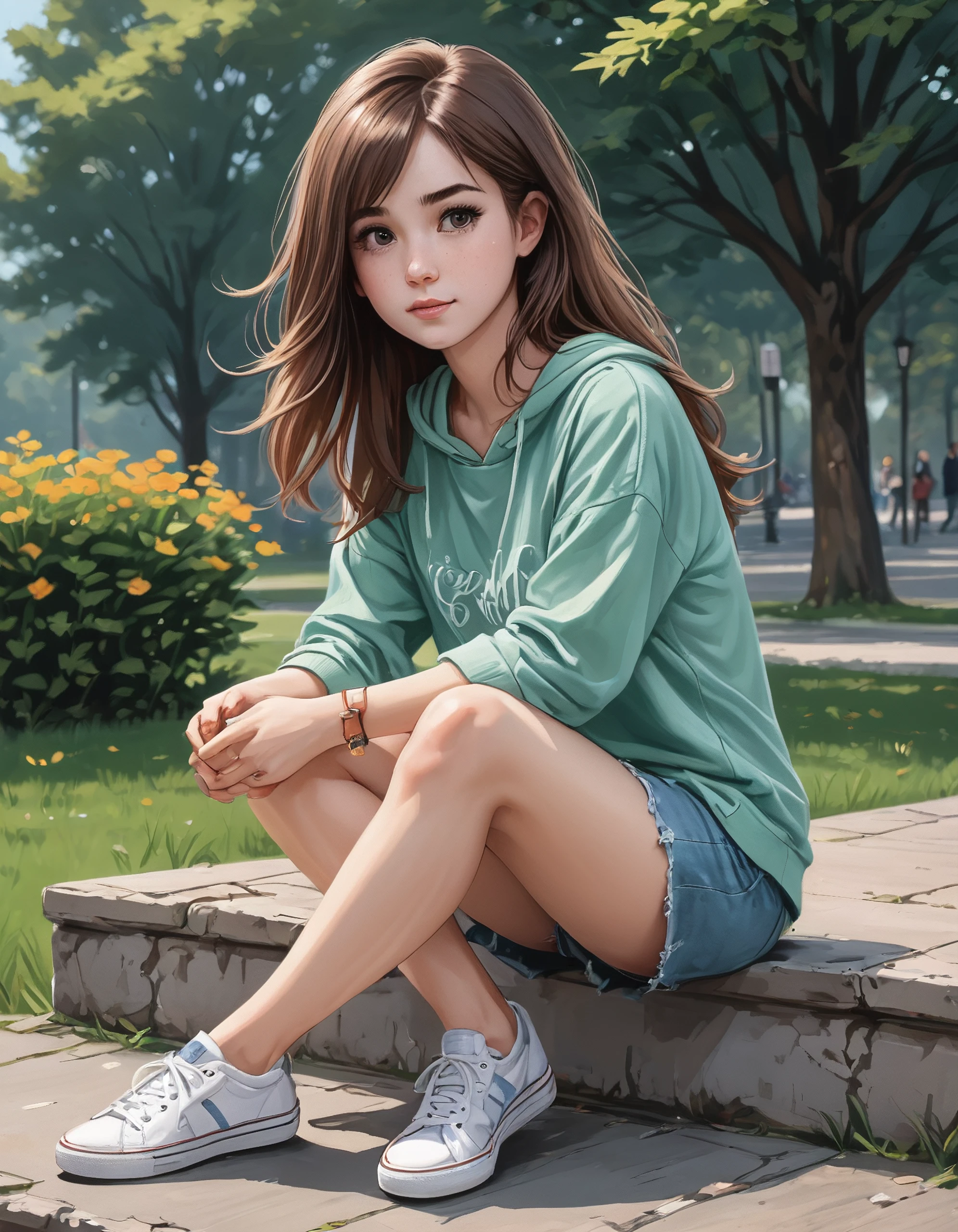 casual girl