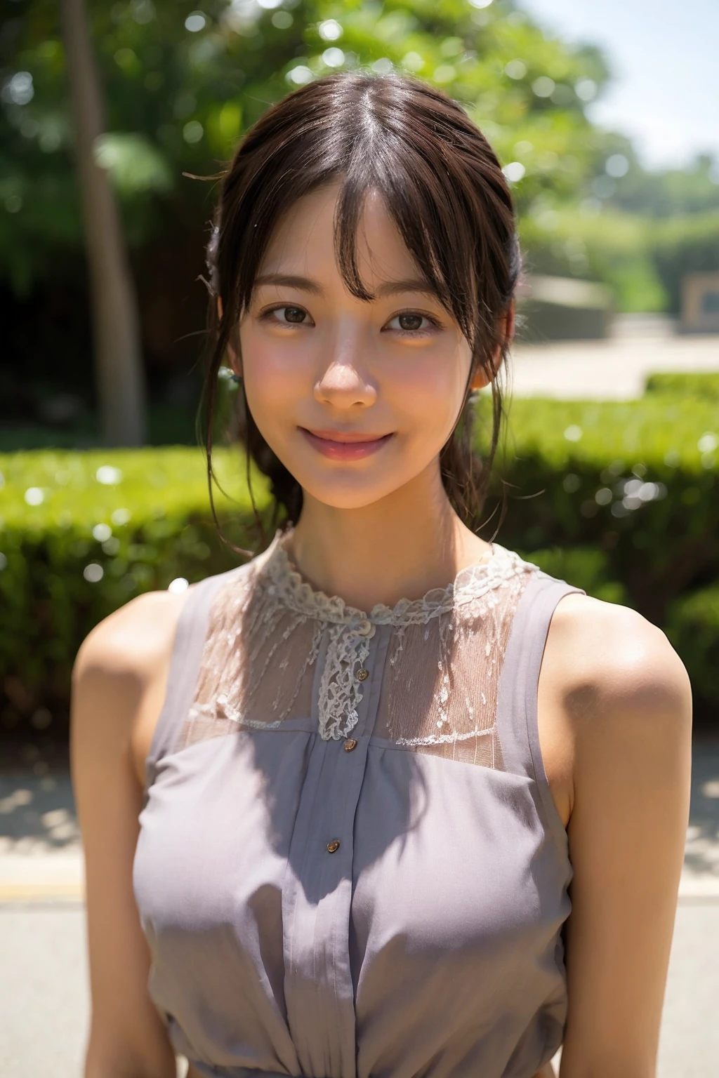 <lora:Karen_Kaede_kk-000009:0.9>,1girl,solo,light smile,realistic,photorealistic,ultra detailed,looking to the viewer,upper body,
karen kaede,