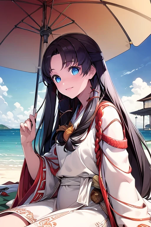 Enmusubi (Onmyoji) Verdant Pinwheel skin v2