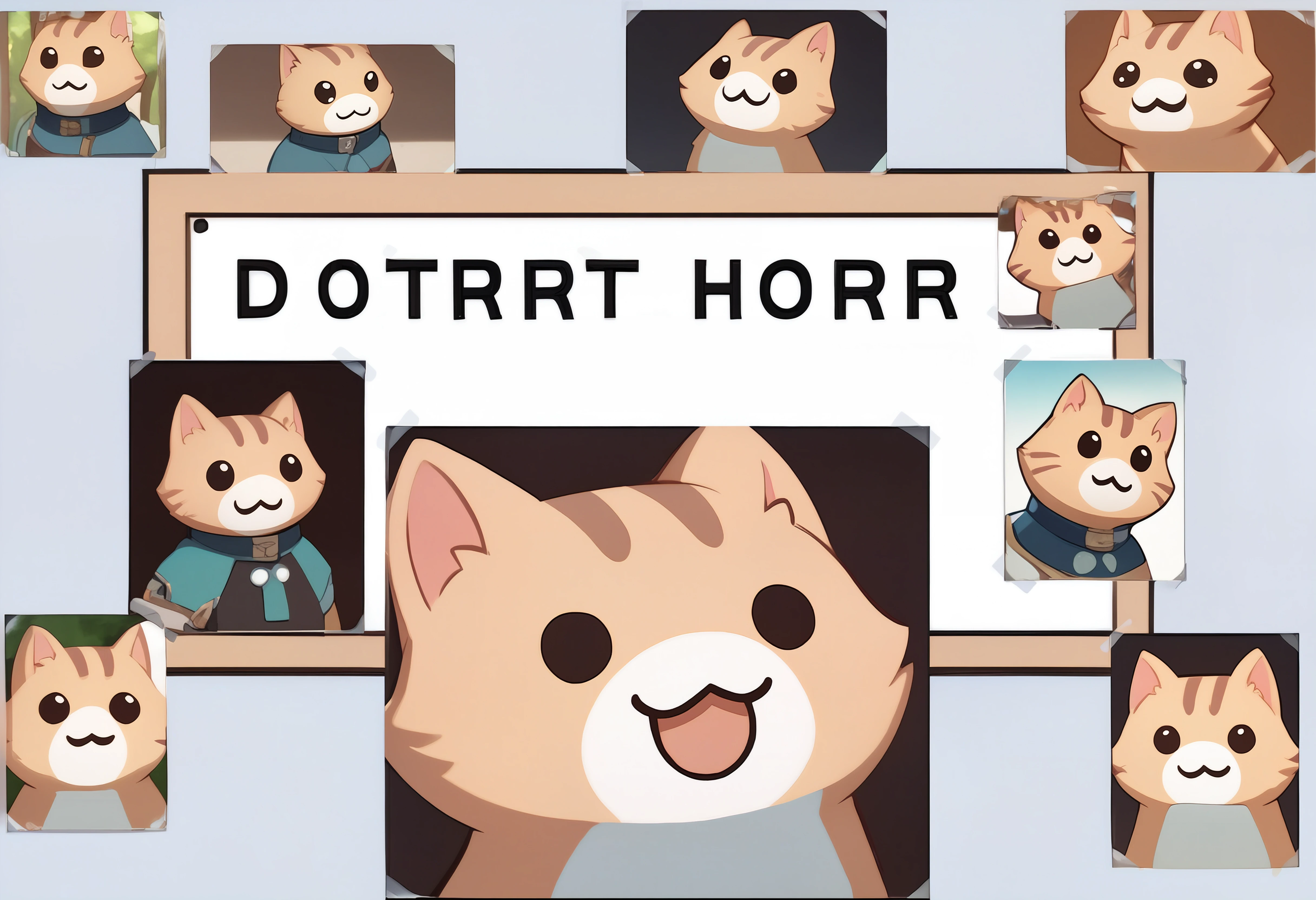 score_9, score_8_up, score_7_up, score_6_up BREAK photo (object), english text, multiple views, poster,difh,cropped,tape,animal focus, no humans, nekoemoji, cat <lora:DIFH:1> <lora:discord_nekonekonekone_ponyXL:1>