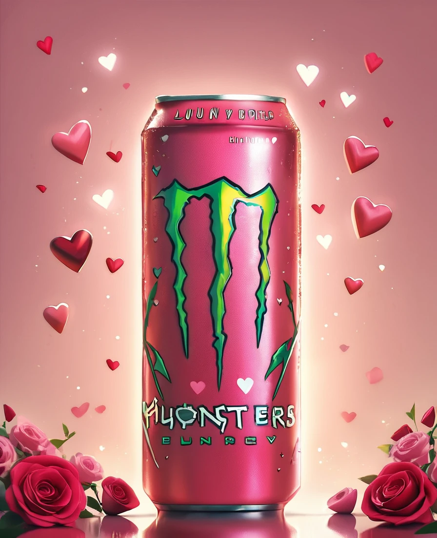 score_9,score_8_up,score_7_up,score_6_up,score_5_up,
LunarValentineStyle, <lora:LunarValentineDragonStyle_pony:0.6>,
pink colored arrows,flowers,hearts,monster energy drink ,no humans,roses,red flowers,pink flowers,red roses,valentine,pink monster energy drink
