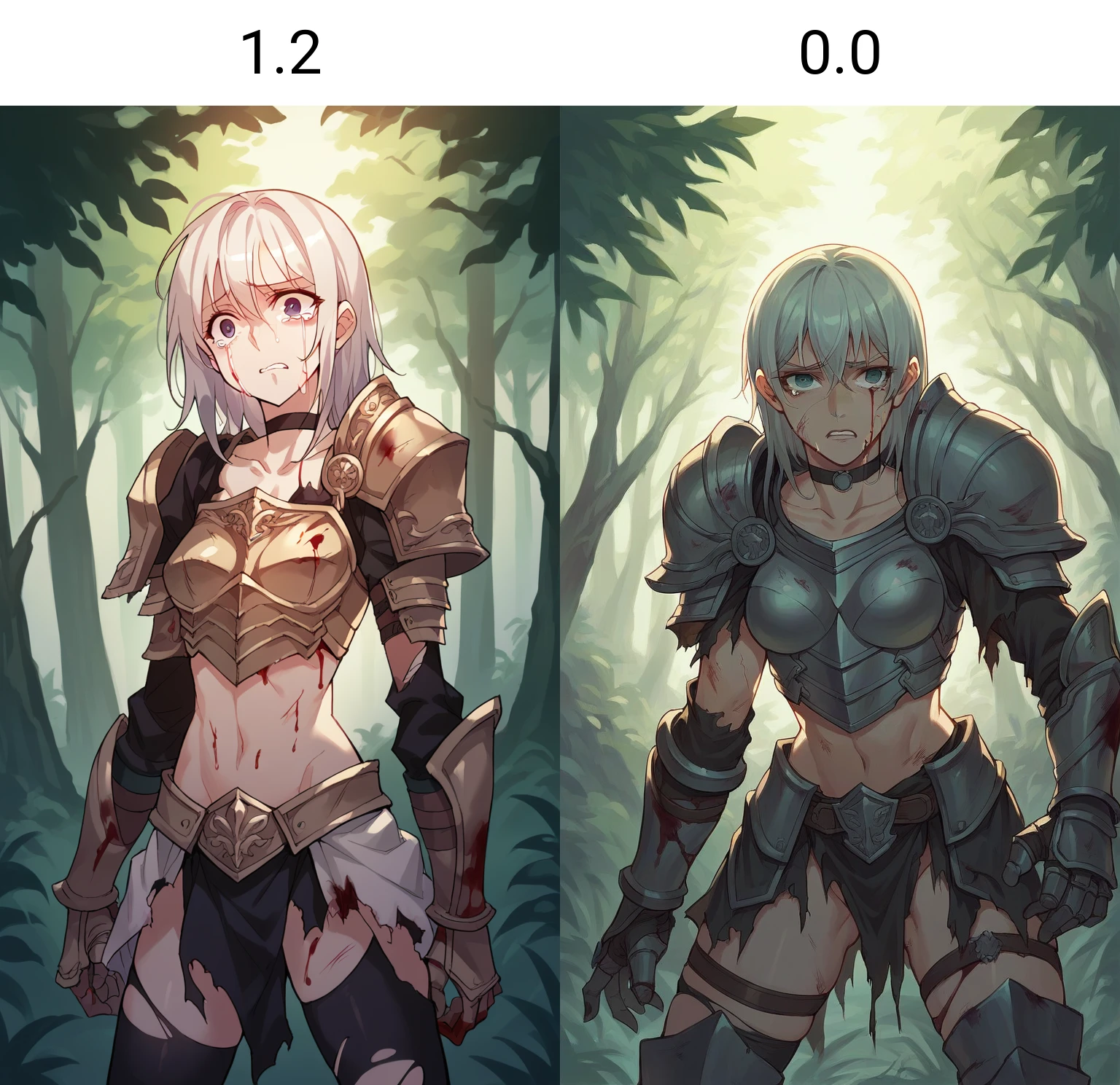 score_9,score_8_up,score_7_up,
1girl,small_breasts,
(armor:1.3),torn_clothes,choker,jewelry,
forest,posing,despair,tear,blood,
<lora:DOPL_01-40:1.2>,