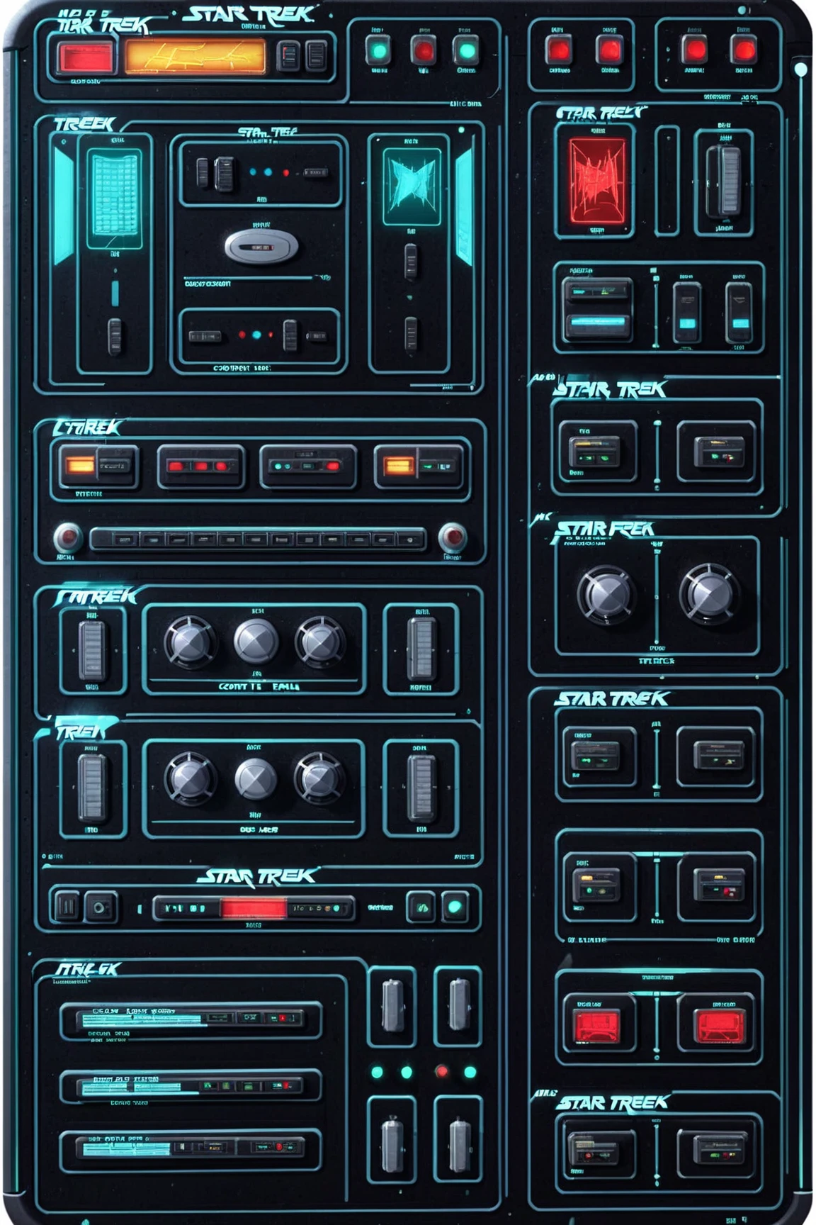 lcars control panel, star trek
detailed, high quality, high resolution, 4k texture <lora:Scifi_Display:1>
