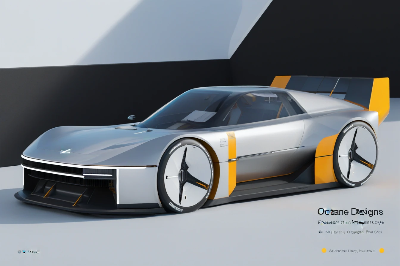 (best quality, masterpiece :1.2),old school race car,polestar design style,future,2D rendering,finely detailed,4k,octane render,product design,<lora:polestar_design_style_v2-000016>,