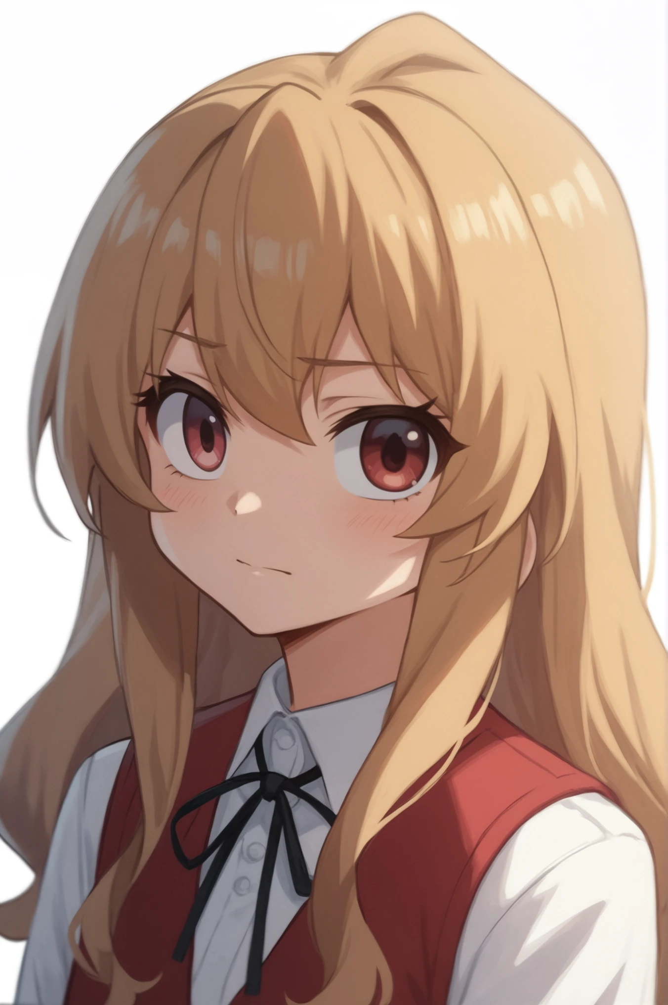 rating_all, score_10, score_8_up, score_7_up, Taiga Aisaka, upper body, white background, looking at viewer, <lora:Taiga_Aisaka:0.7>