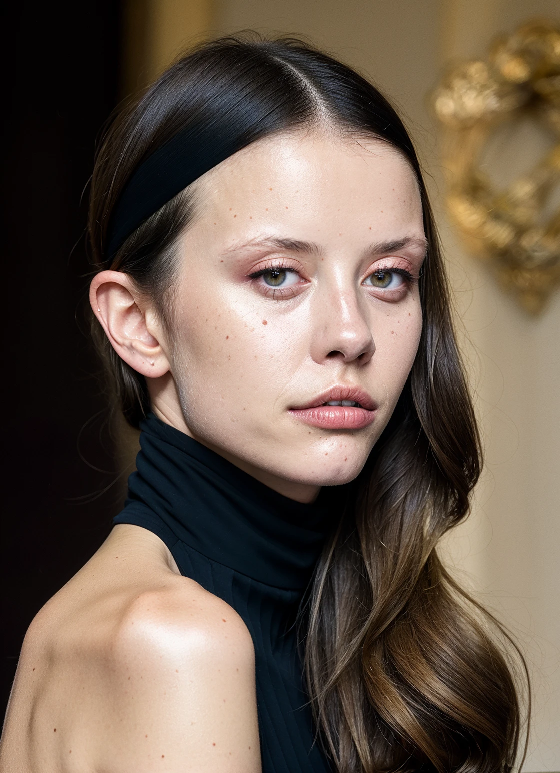 A stunning intricate full color portrait of (sks woman:1), wearing a black turtleneck, epic character composition, sharp focus, natural lighting, f2, 35mm, film grain,
Smirk, machine face, fine details, realistic shaded, intricate, elegant,
<lora:locon_perfecteyes_v1_from_v1_64_32:0.2> perfecteyes,
(metart), best quality, ultra high res, 8K, raw,
(highly detailed skin:1.2),, <lora:locon_miagoth_v1_from_v1_64_32:0.7> <lora:lora-small-mia-goth-v1:0.65>