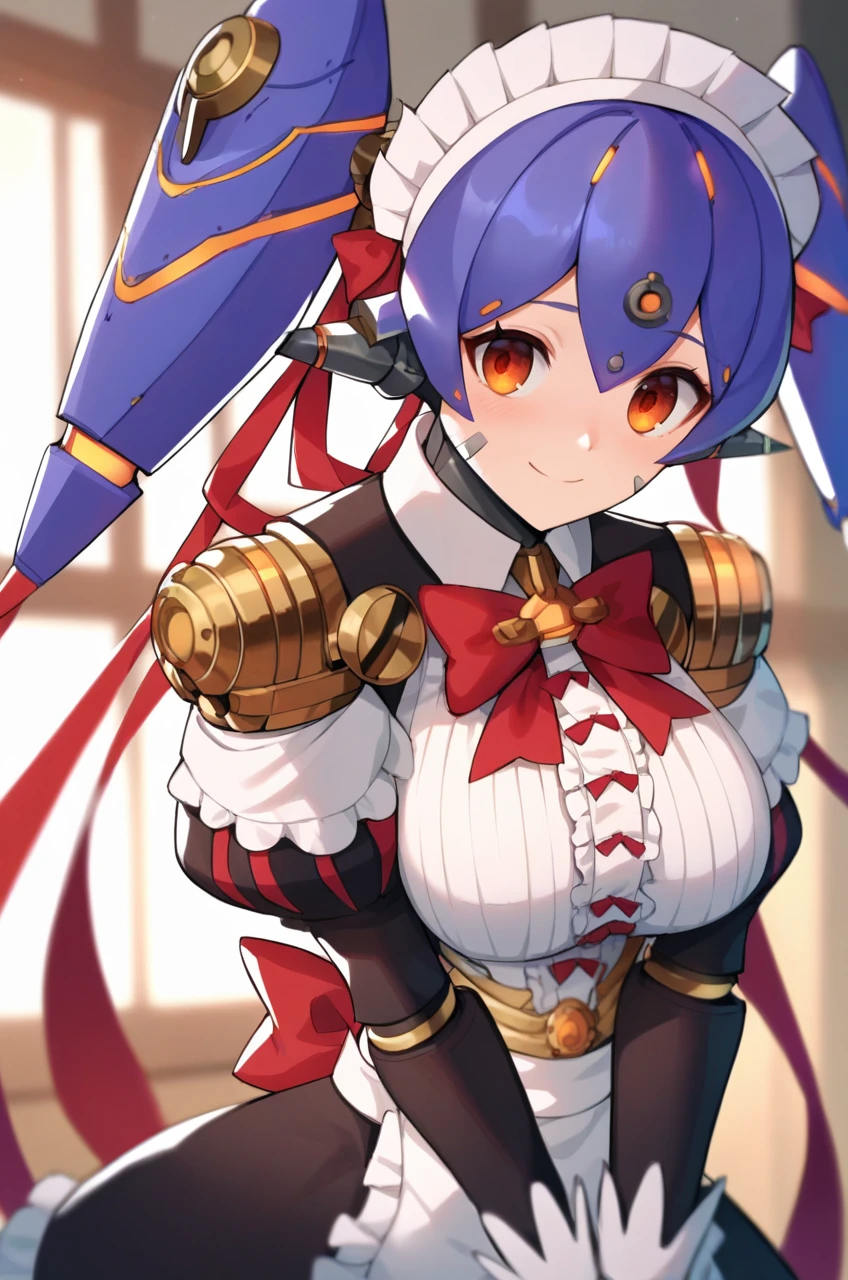 1girl, <lora:poppi_qt_(xb)_PONY_v1:1>, (poppi_qt_(xb)), solo, (large breasts:0.9), (sagging breasts:0.3), twintails, (cute), thighhighs, long sleeves, dress, ribbon, bow, frills, puffy sleeves, bowtie, apron, red bow, red ribbon, maid, maid headdress, juliet sleeves, red bowtie, waist apron, white apron, frilled apron, android, joints, robot joints, robot ears, (hogtie:1.1), (pov:1.1), (kind smile:1.2),
best quality, masterpiece, (score_9), (score_8_up), (score_7_up), source_anime,<lora:HandFineTuning_XL:0.3>, anime, anime screencap,