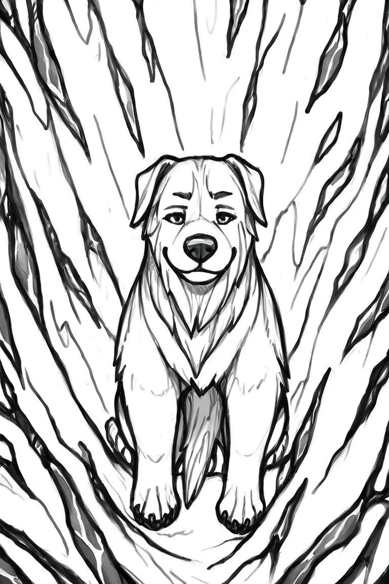 flvcil15 style <lora:style_15_line_art_l2-p_flvcil15_style:1>, dog standing,
actress, fallacious,
Glacial ice cave and blue tones,
high quality, masterpiece, highres,