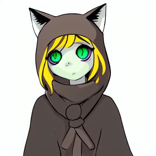 simple background1boy, :3, expressionless, malesolo, bags under eyes, youngsolo, headwear, hooded cloak, grey eyes, hood, domestic catsolo, sitting, moon, monster, hi res, red eyesno humans, green hair, wire, canine, long hair1girl, chair, clothing, star (sky), thighhighs, brown background, scarf, tube, hi resno humans, yellow eyesweapon, cabbie hat, jacket, piercing, purple background, clothed1girl, jewelry, fox tail, freckles, hi ressolo