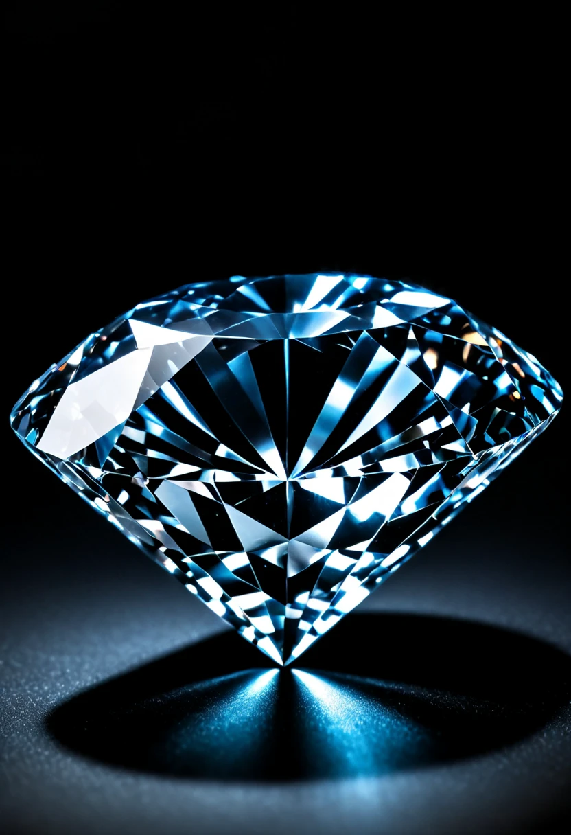 huge diamond, closeup shot, cinematic photo, intricate details, natural lighting, volumetric light, dust particles, analog photography, Fujifilm, soft shadows, on display in museum, evening, award winning photo, hyperdetailed, ultra-realistic,