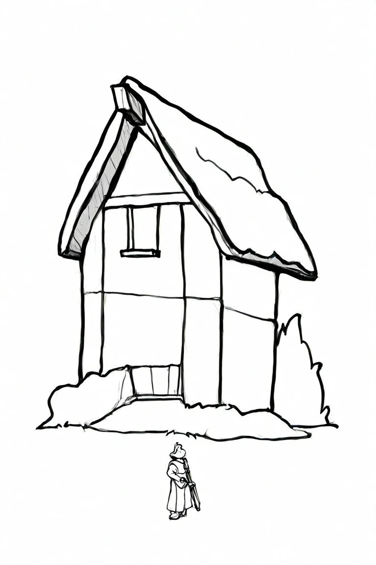 flvcil14 style <lora:style_14_mono_sketch_l1-p_flvcil14_style:1>, woman standing,
warrior, adorable,
Cozy mountain cabin and snowfall,
high quality, masterpiece, highres,