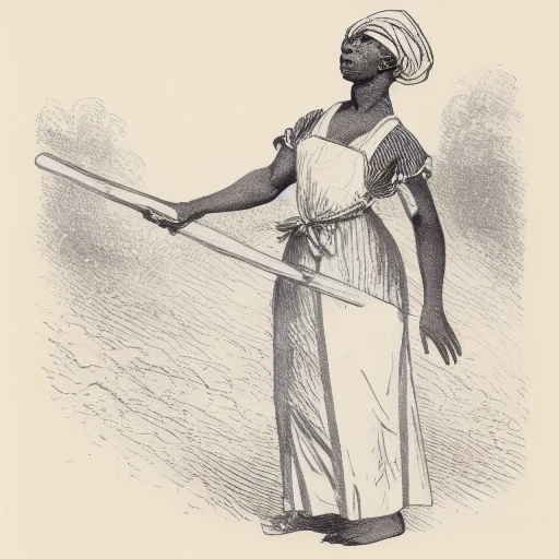 woman wearing long, traditional cotton dress with apron, headscarves or bonnets, barefoot, rural agricultural, peasant, african american culture, rural life, strokes, engraving, embossing, monochrome, traditional media, etching