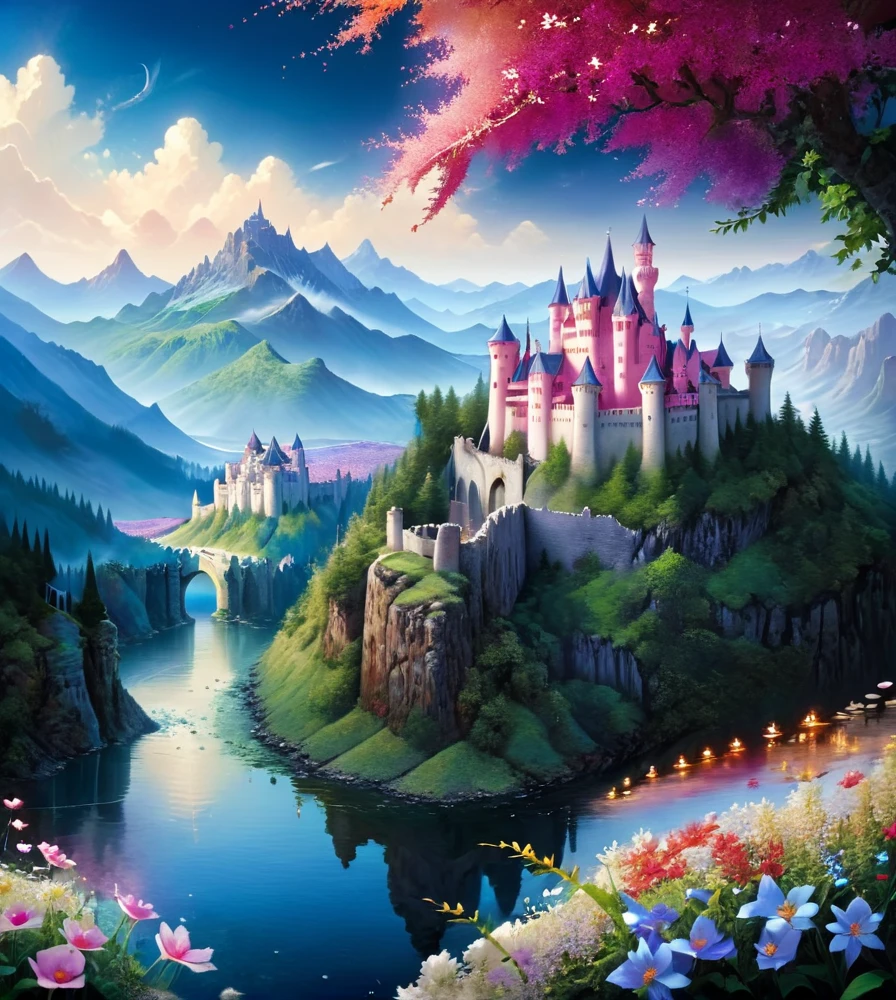 masterpiece,high resolution,detailed,
<lora:earth_xl:0.8>
earthmode, , scenery, tree, no humans, flower, outdoors, nature, water, castle, mountain, sky