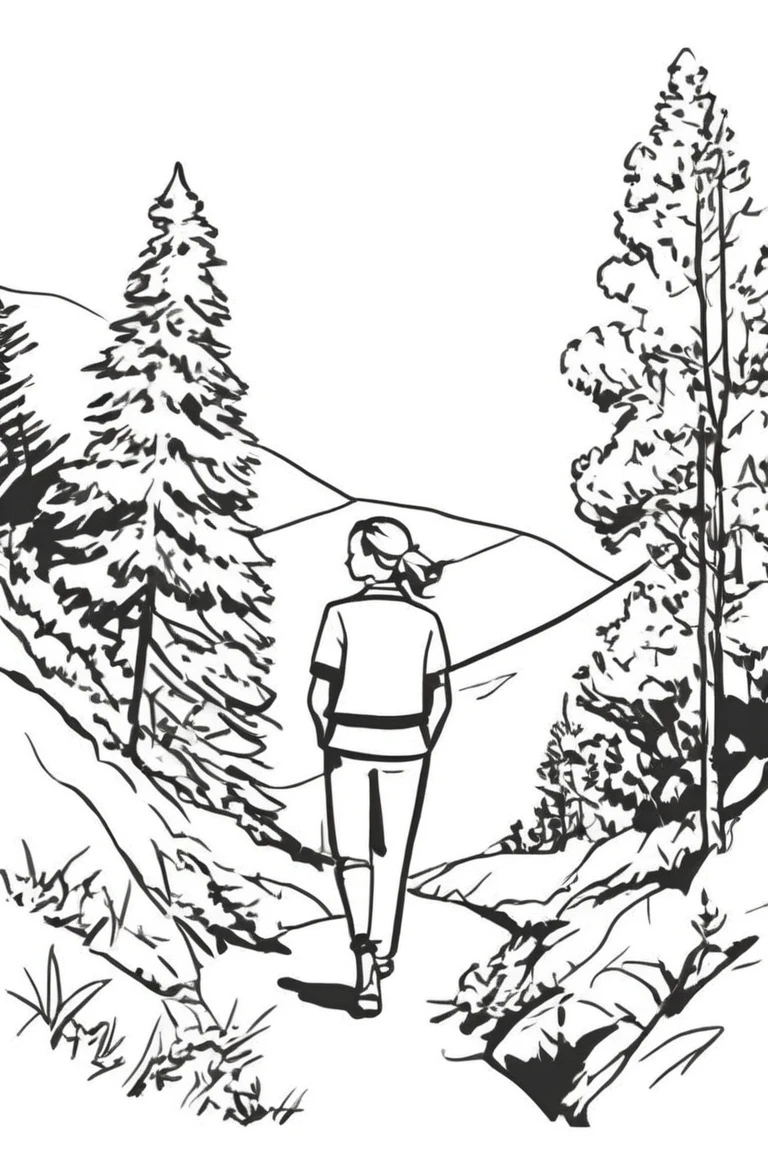 flvcil05 style <lora:style_05_line_art_l2-x_flvcil05_style:1>, woman standing,
politician, tiny,
Forest hiking trail and nature sounds,
high quality, masterpiece, highres,