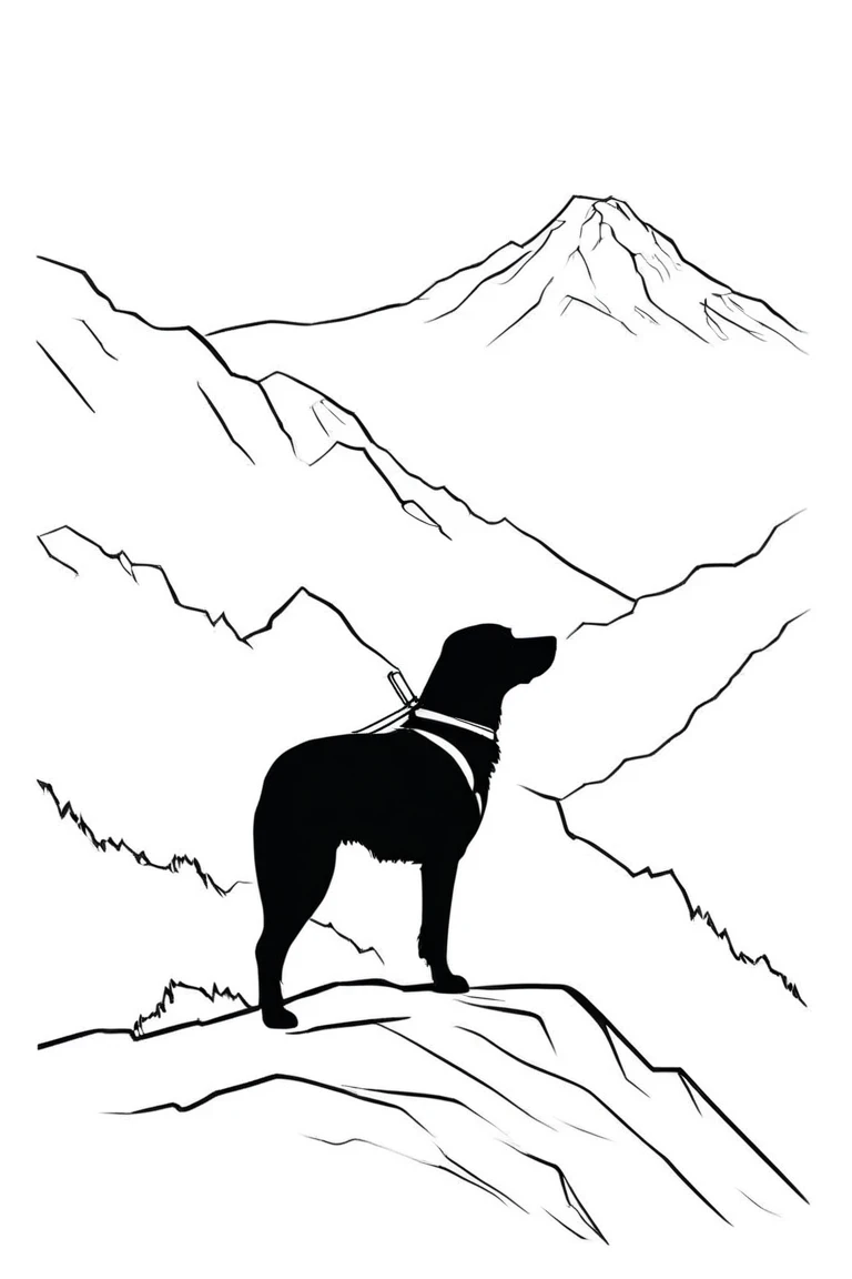 flvcil04 style <lora:style_04_mono_sketch_l1-x_flvcil04_style:1>, dog standing,
ninja, good,
Cliffside monastery and misty mountain backdrop,
high quality, masterpiece, highres,