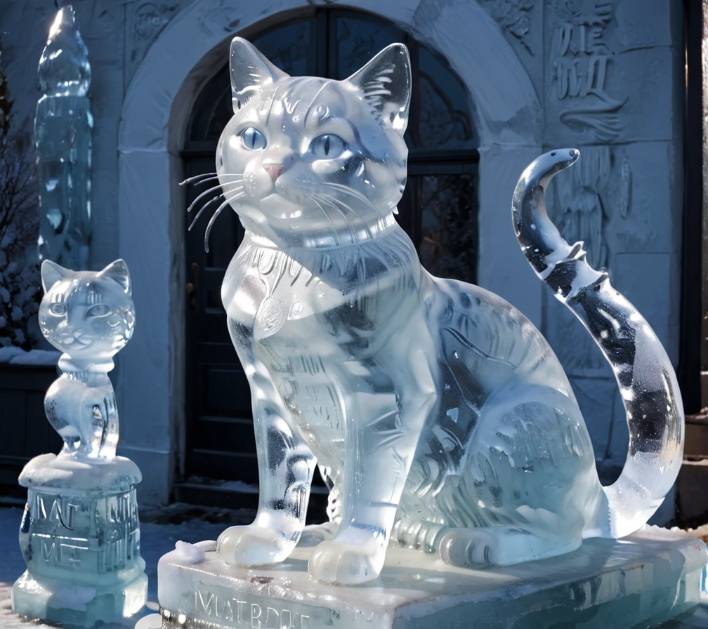 masterpiece,high resolution,detailed,
<lora:water_xl:0.8>
watermode,ice,statue,cat