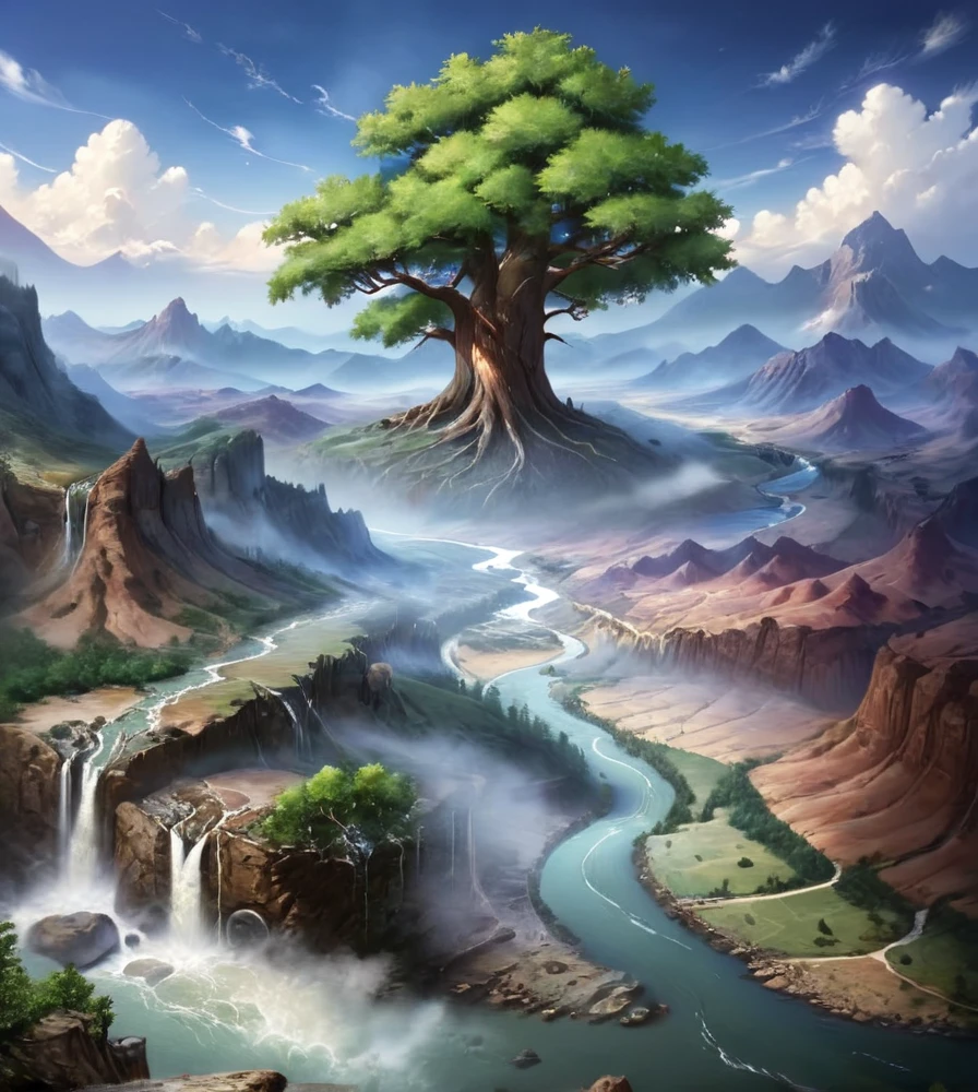 masterpiece,high resolution,detailed,
<lora:earth_xl:0.8>
earthmode, , no humans, tree, scenery, water, nature, outdoors, river, cloud, mountain, sky