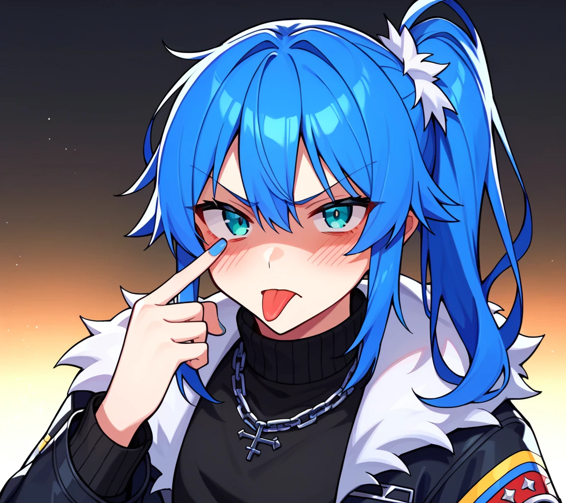 A guy with a funny face, crying Zoom face, actively shredding for tears, looking directly at the viewer, with a comical and humorous expression, 8k, highly detailed, clean line art