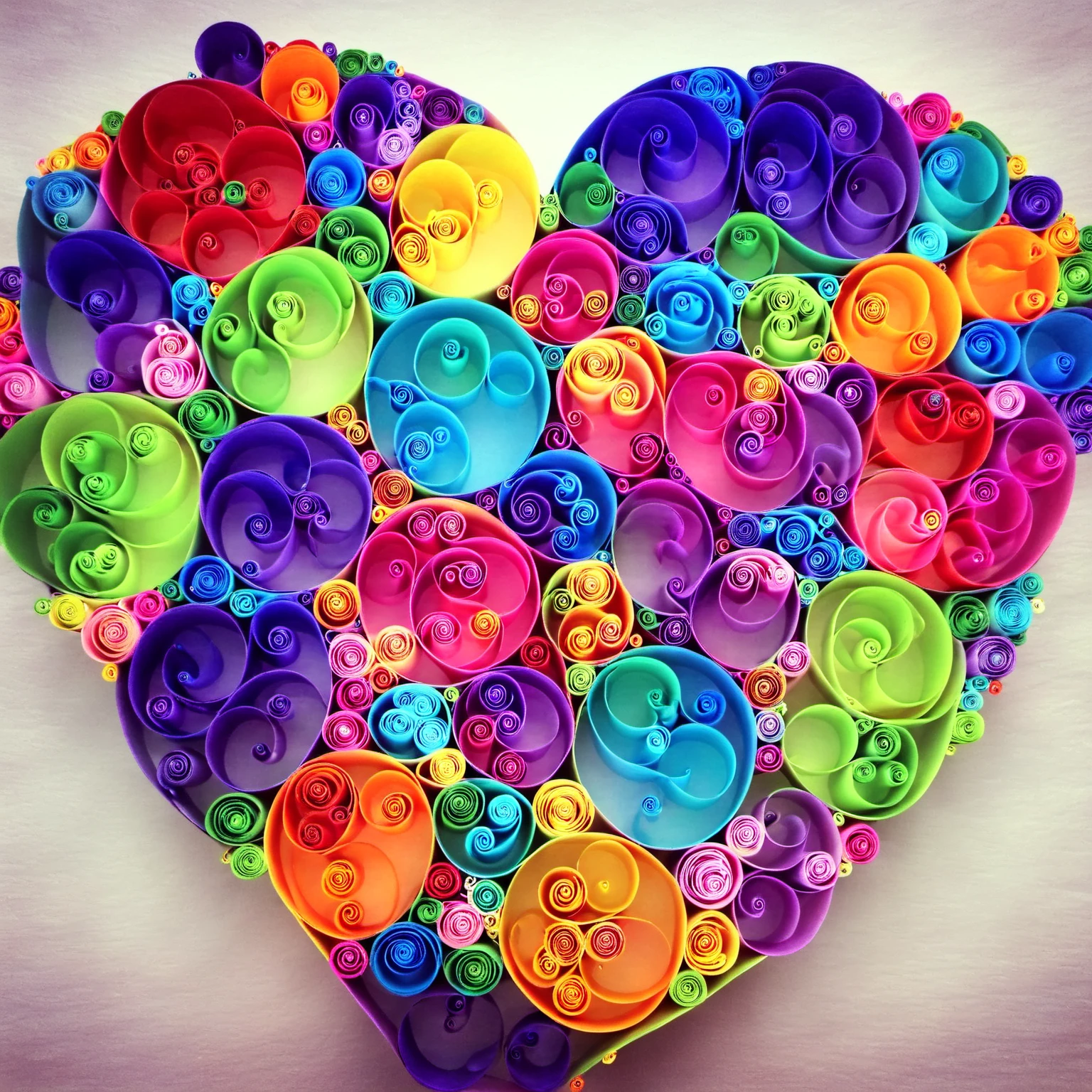 paperart, white background, colorful, simple background,heart shape <lora:paperart:1>