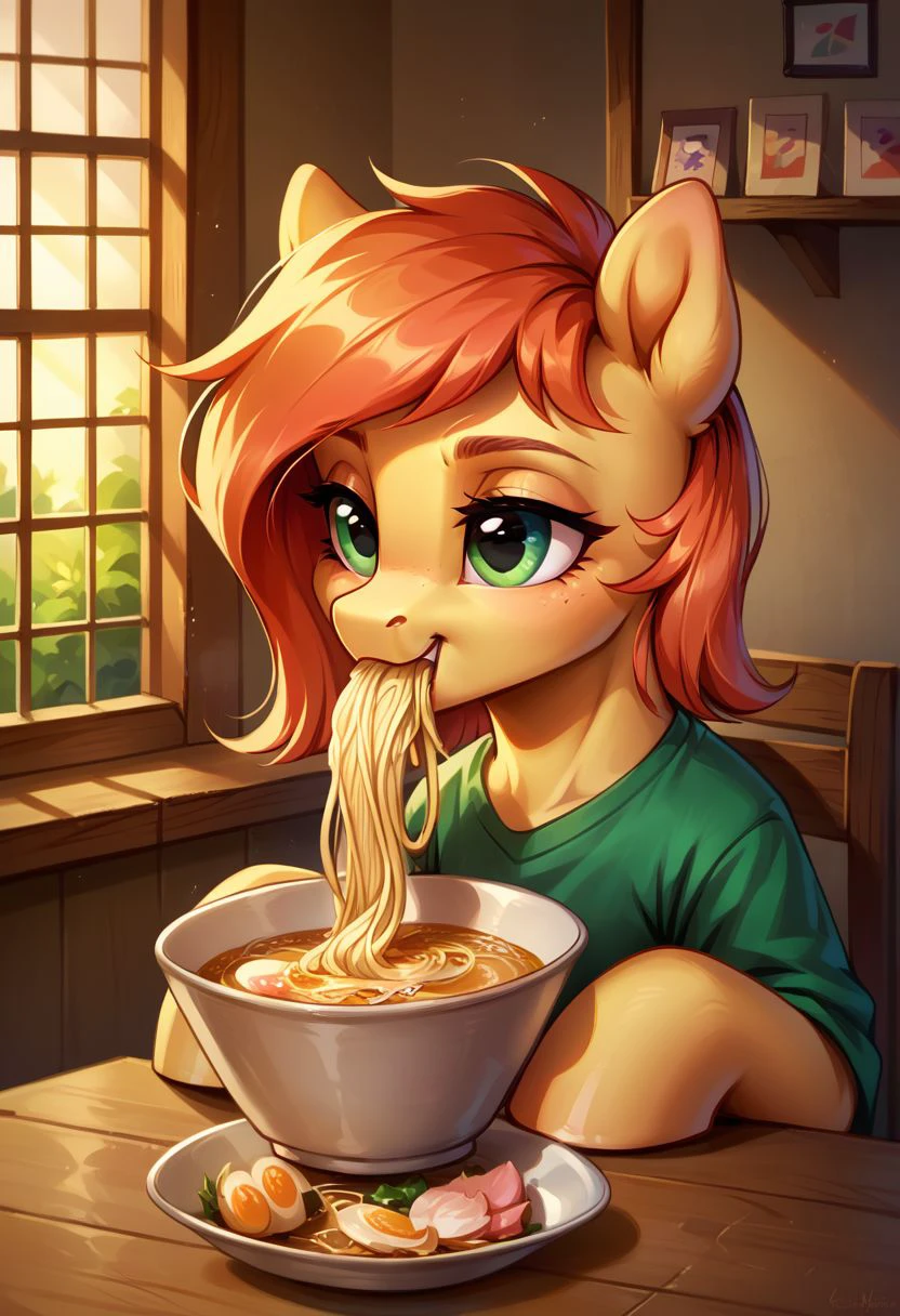 score_9, score_8_up, score_7_up, source_pony,
eating ramen