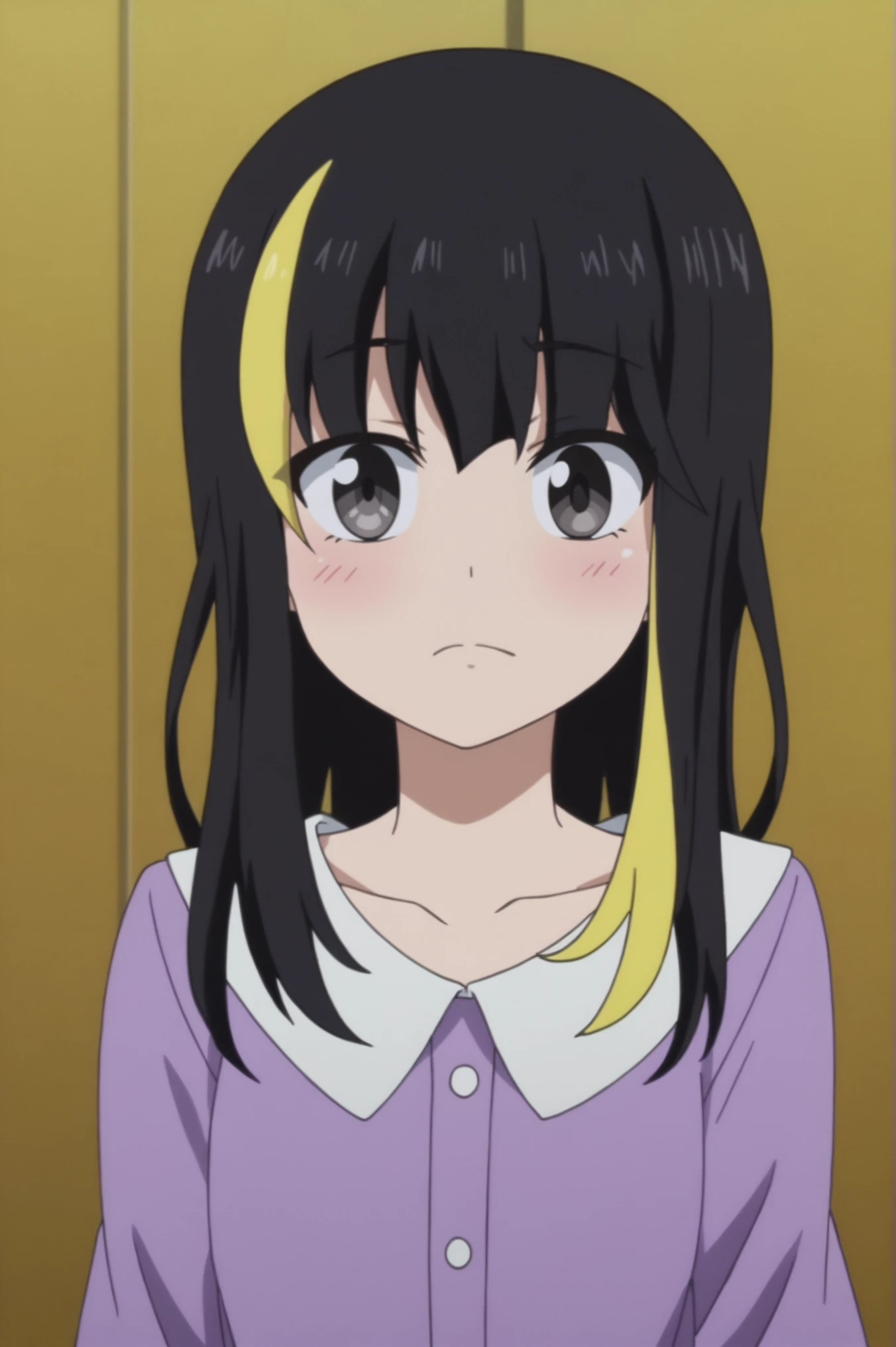 rating_all, anime screencap, flat colors, flat shadows, Tsubaki Andou <lora:Shirobako-Tsubaki_Andou-PDXL:0.7> <lora:sdxl_lightning_4step_lora:1>