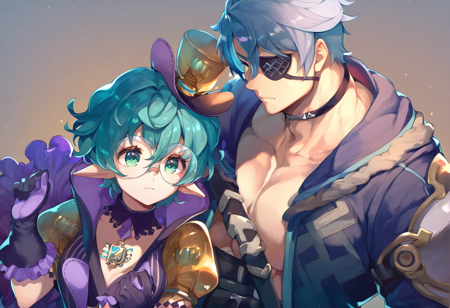 Xenoblade Chronicles 2 - Pandoria and Zeke (サイカ &   ジーク) PonyXL v2.0