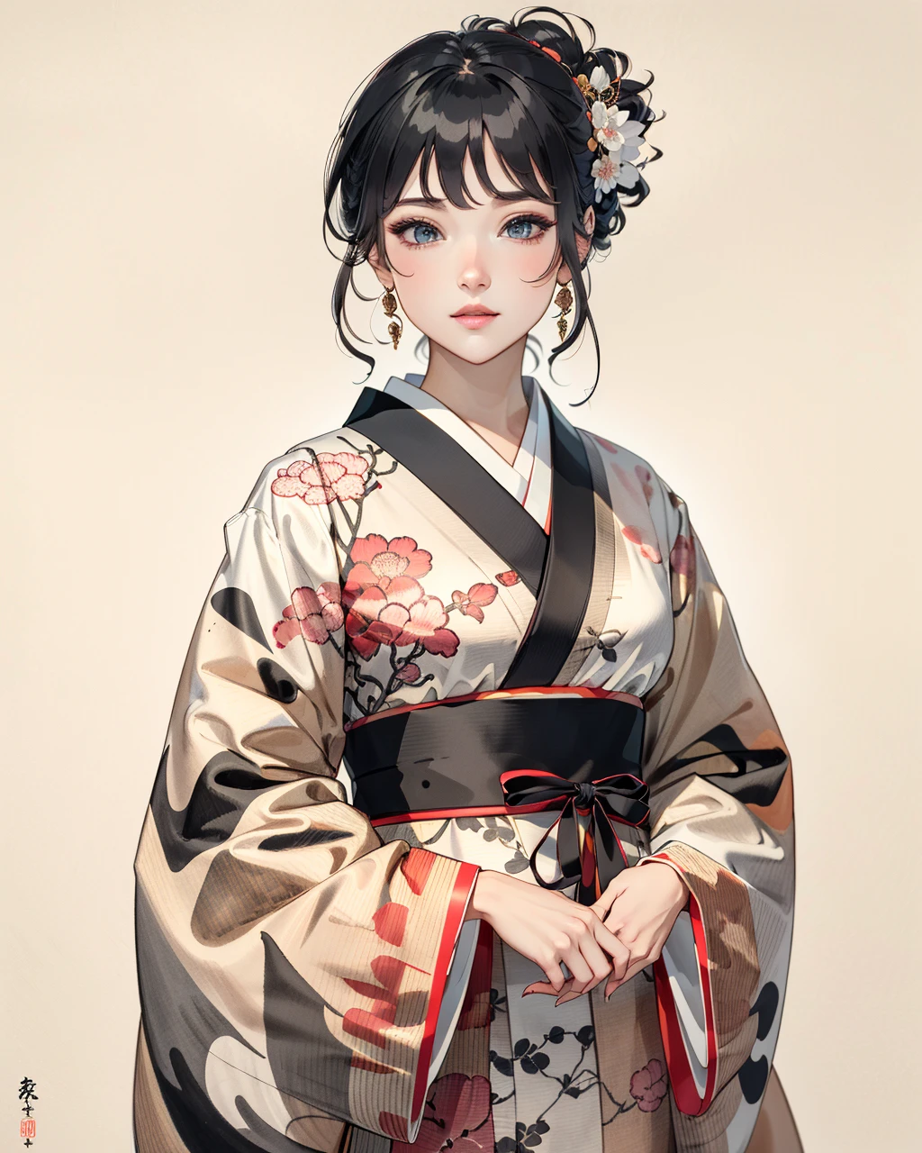 best quality,masterpiece,highly detailed,ultra-detailed, 
 <lora:neg9V2_last:0.7>
1girl, kimono,sketch, white background, 
 <lora:ShunsouHishida_003:0.7> shunsouhishida, traditional media