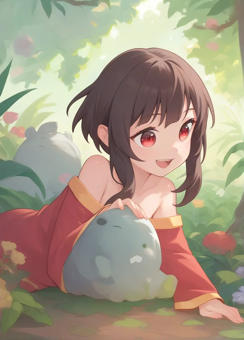 score_9, score_8_up, score_7_up,score_6_up, 1girl girl, wide open mouth looking away, smile, (megumin:0.7),
<lora:fishinlol_style_pony6_v3-000038:1>