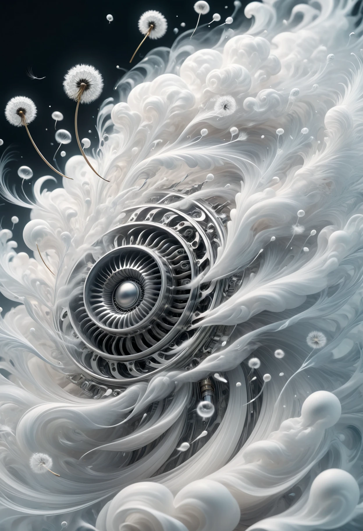 DonM41r3l3XL , surrealism, retrofuturism, pure, radiosity, decima engine, op art, high-speed photography, baroque, kinetic typography animation, shallow depth, ultra-high resolution, novel, anthimeria, <lora:DonM41r3l3XL:1>