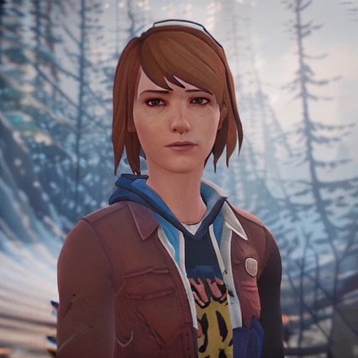 Maxine Caulfield is the quintessential hipster, preferring an understated style that consists of simple T-shirts bearing logos , a grey zip up hoodie and black converse shoes with a skull and crossbones with sunglasses designed on it, and yellow writing that says "Life is Strange". She is always been wearing her shoulder school bag that she carries through out the game. She has auburn brown hair, blue eyes, and freckles. She wears a set of three colored bangles on her right wrist that appear to be silicone wristbands,
full body, (max caulfield in Life is Strange:1.2) is a timid, young photographer girl , wearing a pink see-through cardigan and t-shirt print,
butterflies surrounding her, flimsy, comfy, firm ,cute, realistic photo, masterpiece, high res, highest quality, realistic chromatic lighting, realistic lighting,, shyly, caught homemade photo , awkward, blush, flush,unsuspecting,candid, unposed, unaware, unobserved, natural, unedited
unedited, natural freckled skin, fresh up, photo-realistic, real, living,realistic