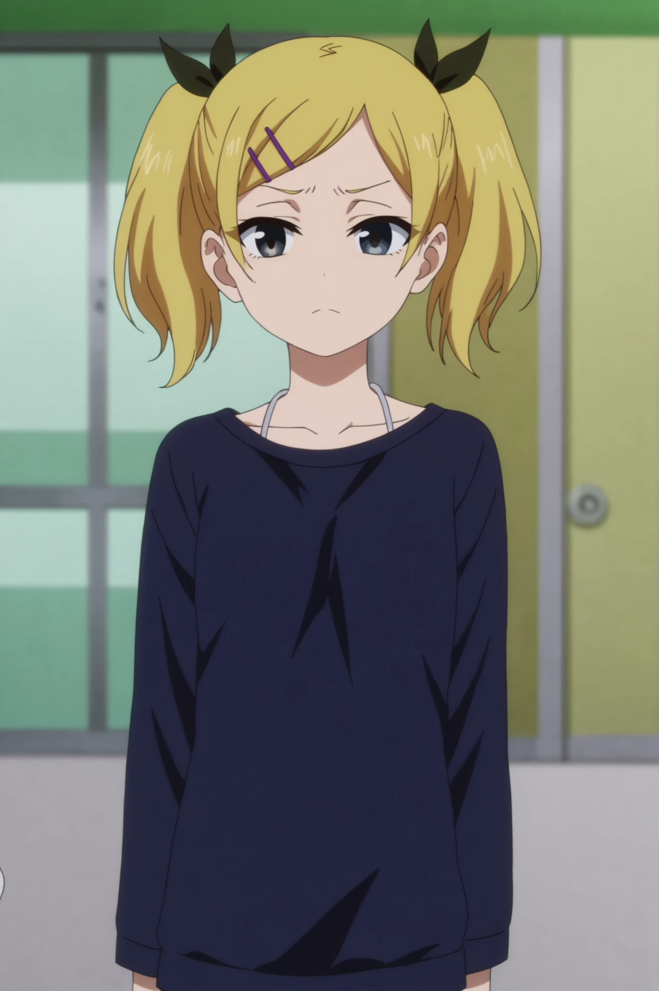 rating_all, anime screencap, flat colors, flat shadows, Erika Yano <lora:Shirobako-Erika_Yano-PDXL:0.7> <lora:sdxl_lightning_4step_lora:1>