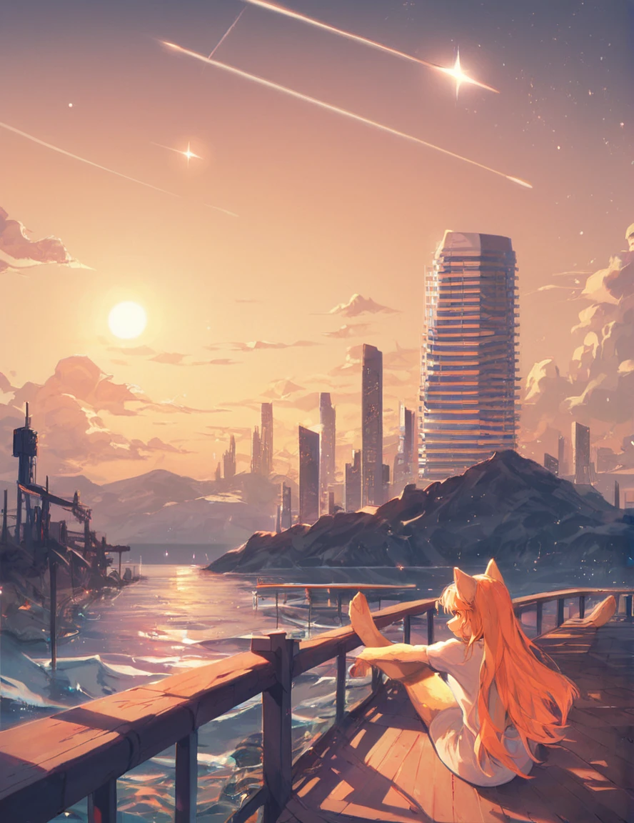 score_9, score_8_up, score_7_up,
1girl, beach, bird, bridge, building, city, city lights, cityscape, cloud, cloudy sky, dusk, evening, fire, gradient sky, horizon, light particles, long hair, mountain, mountainous horizon, ocean, orange sky, outdoors, power lines, red sky, river, scenery, shooting star, shore, silhouette, sky, skyscraper, star \(sky\), starry sky, sun, sunset, twilight, utility pole, water, solo, anthro, mammal
<lora:Aenami_Style:1.5>