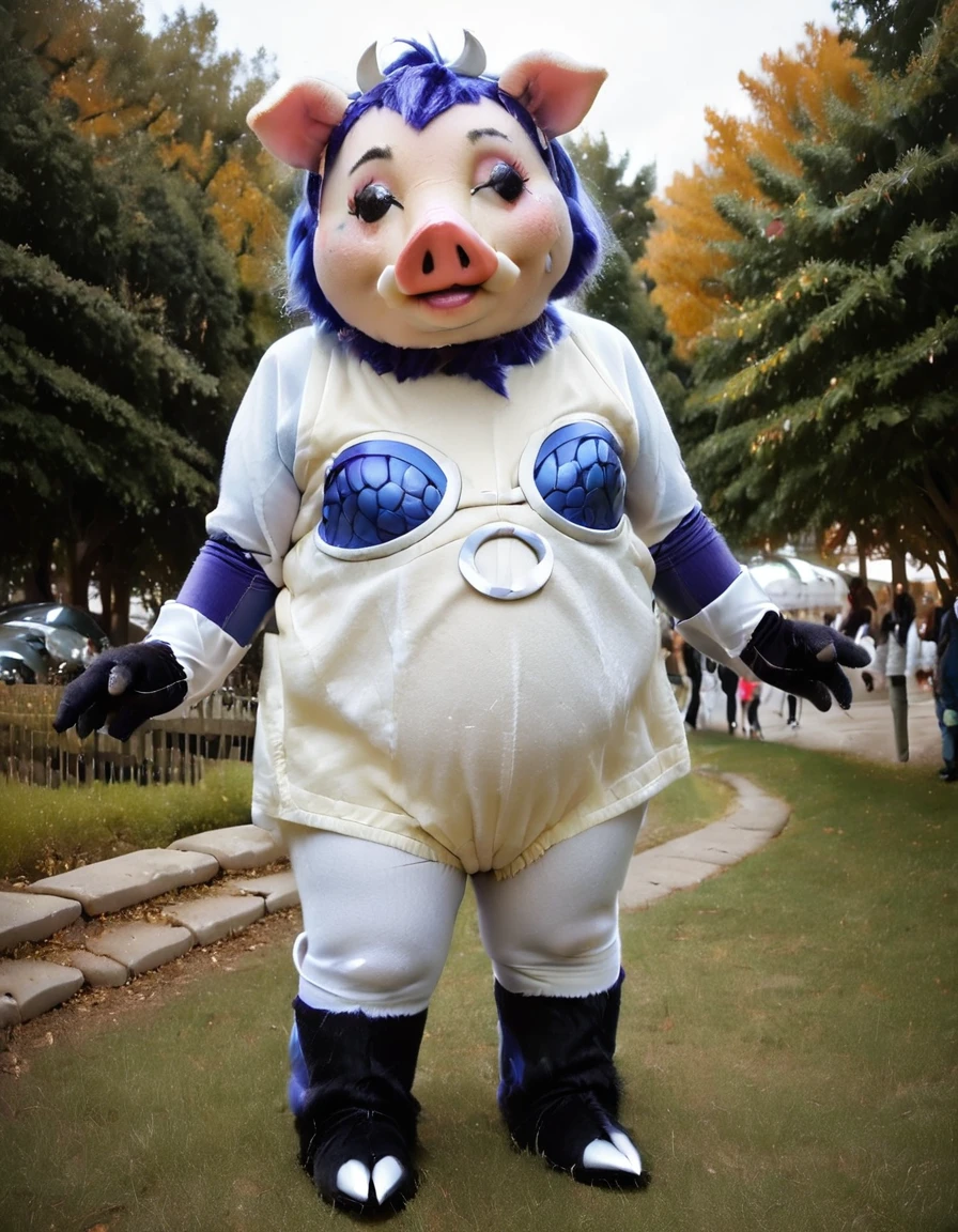 score_9, score_8_up, score_7_up, score_6_up, score_5_up, score_4_up, source_anime, , FurryCos, Pig, cosplay, costume, realistic