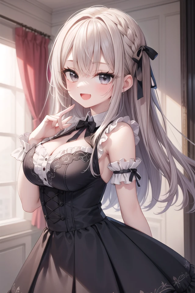 (Artwork of exceptional craftsmanship),(Detailed illustrations,(Very ideal anatomy),Very detailed and detailed drawing,Delicate lines with slow and rapid,(Realistic texture expression)),[Color tressed main line],[Strange bedroom background],[HENTAI ANIME] (JapaneseGirl (Beautiful shape)  student [Luxury Girl] (cat ear ((plump)) (large chest with drooping,[wide areola]))),(Full body lingerie (Pure white corset) (Ribbon Ruffled Lace Fabric [loliashion])),[Realistic and glossy skin expression ([High humidity] (Soft body)),([sitting] [[boredom]] gravure),Transparency, soft ambient light,(Perfectly proportioned),(Fine and beautiful skin expression [realistic skin detail]),[Design built to the highest level,[Advanced structural understanding of materials],Ideal color coordination],(Intricate and beautiful decoration [Dense detail]),(More on shiny hair),[Perfect hand details [Beautiful Finger]],(Beautiful perfect face [Realistic face details]),[Clear gaze],[long and beautiful eyelashes],[Perfect eye details (Eyes beautifully drawn down to the smallest detail)],(detaileds,high-detail),([Precision Detail],[multi-layer texture],HighQuality,hight resolution),[(Accurate simulation of light-material interactions),Understanding Airflow,Mechanically correct representation],[Visual art that conveys a sense of narrative] [Full body like],[[Desaturation]].