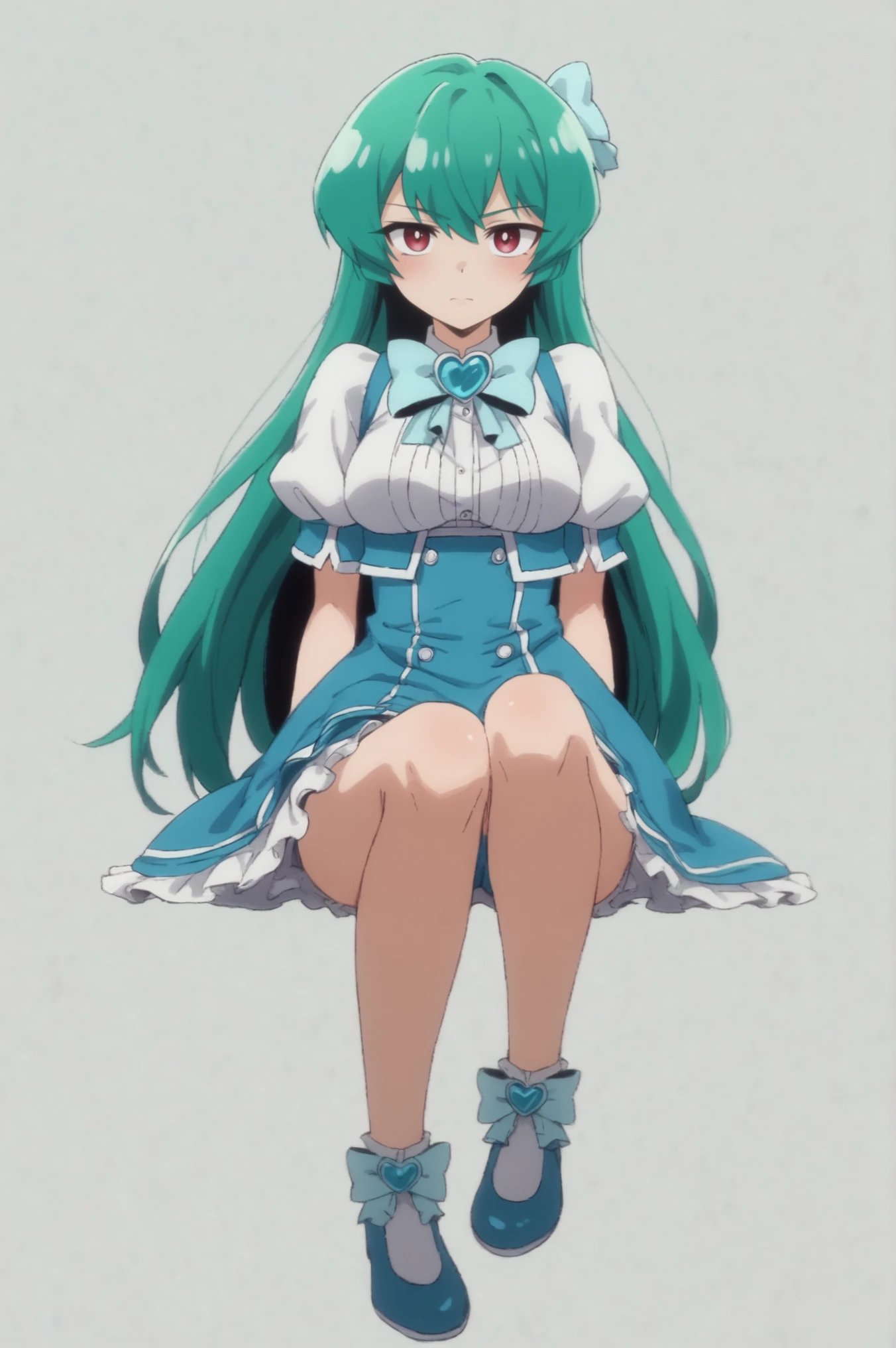 <lora:Sayo_Minakami:0.7> rating_all, score_10, score_8_up, score_7_up, Sayo Minakami, full body, white background, looking at viewer <lora:sdxl_lightning_4step_lora:1>,