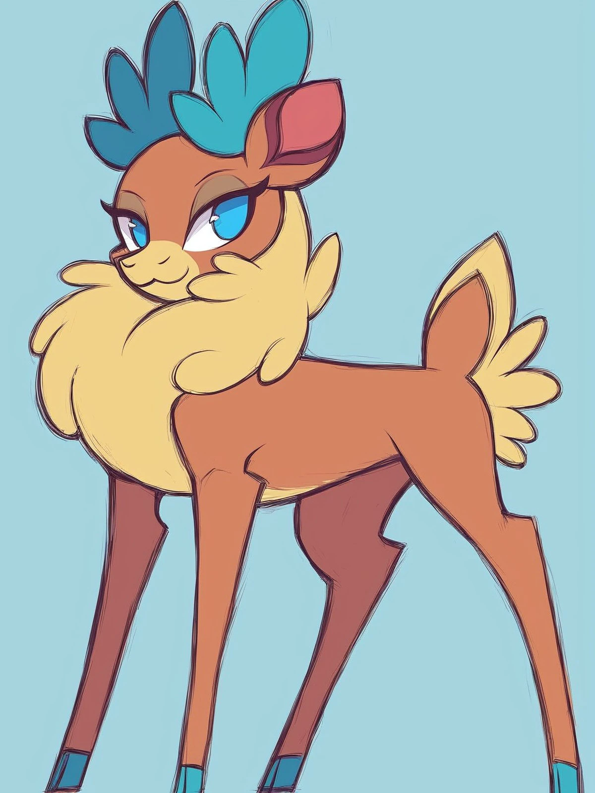 Velvet Reindeer (Them's Fightin' Herds) [Pony SDXL & SD 1.5] v1.0 Pony SDXL