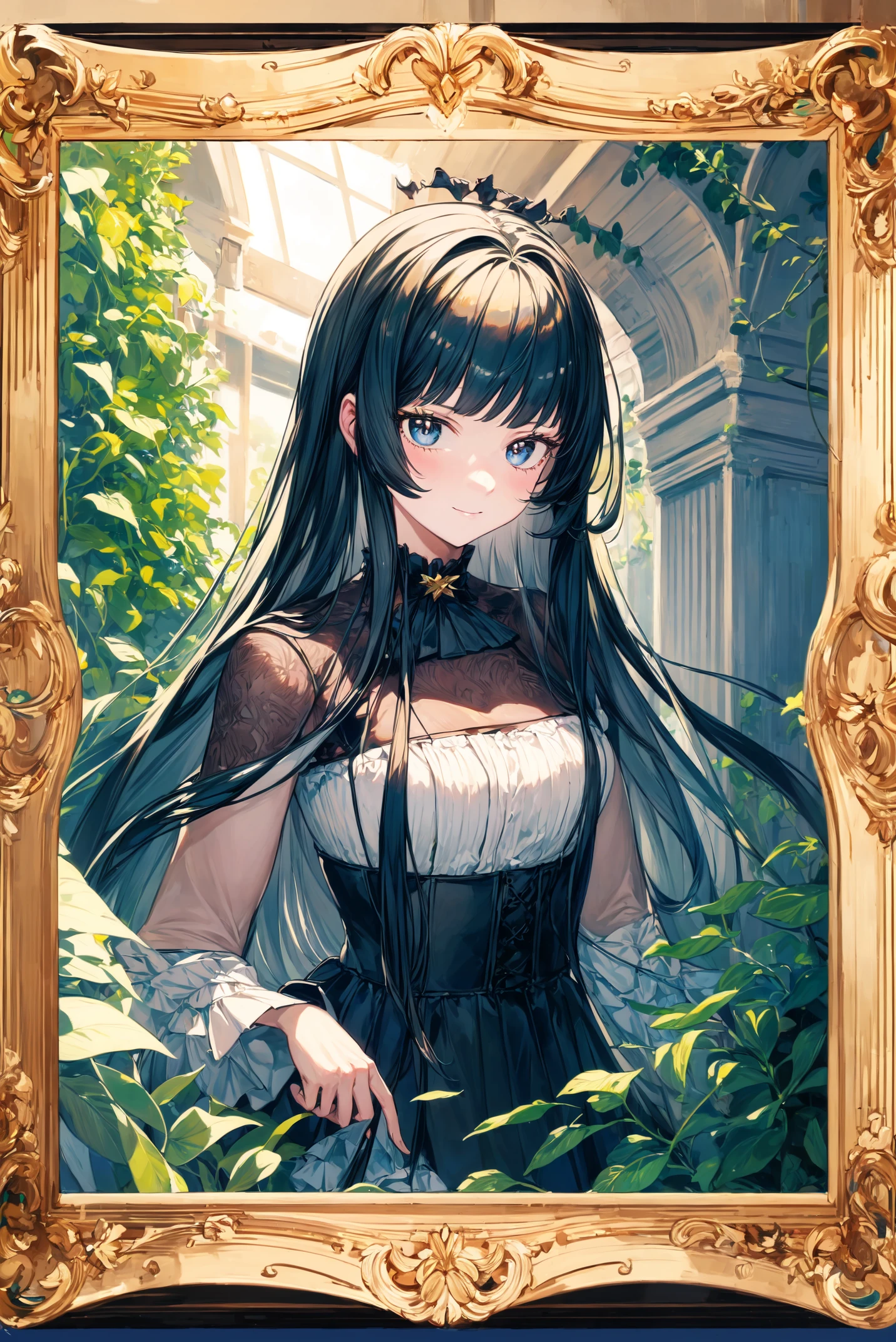 1girl,solo,masterpiece,best quality,high quality,absurdres,looking at viewer,<lora:add_detail:0.6>,<lora:virtuosa_v1.5:0.7>,