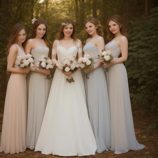 Beautiful women getting married in wedding dresses in public showing off their big tits and nipple piercings